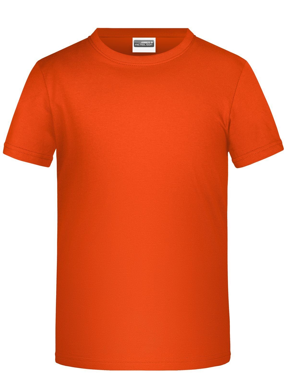 Basic-T Boy 150 Kinder T-Shirt – Daiber – Farbe Orange – individuell veredelbar