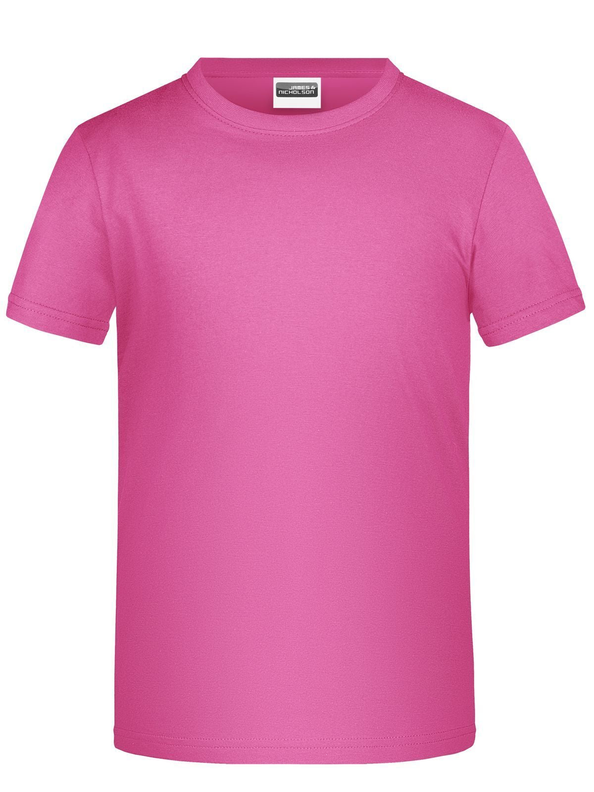 Basic-T Boy 150 Kinder T-Shirt – Daiber – Farbe Pink – individuell veredelbar