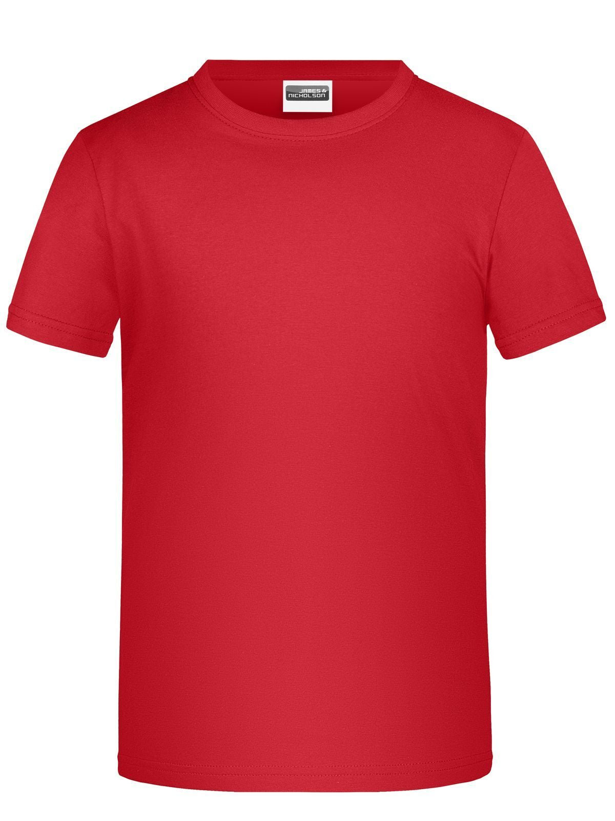 Basic-T Boy 150 Kinder T-Shirt – Daiber – Farbe Rot – individuell veredelbar
