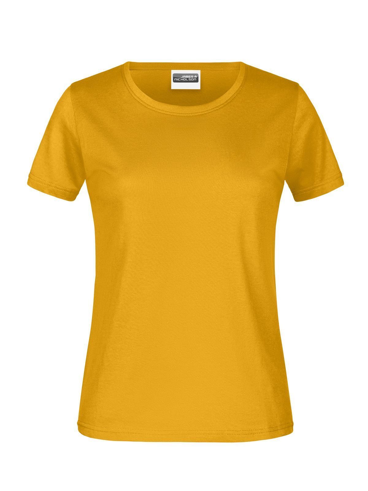 Basic-T Lady 150 Damen T-Shirt – Daiber – Farbe gold-yellow – individuell veredelbar