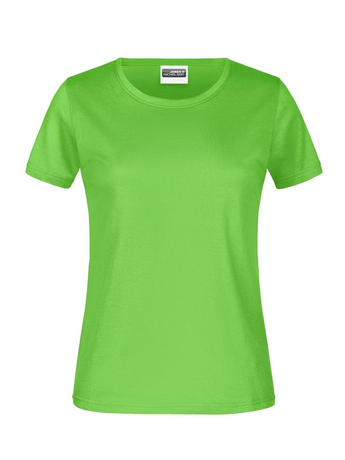 Basic-T Lady 150 Damen T-Shirt – Daiber – Farbe lime-green – individuell veredelbar