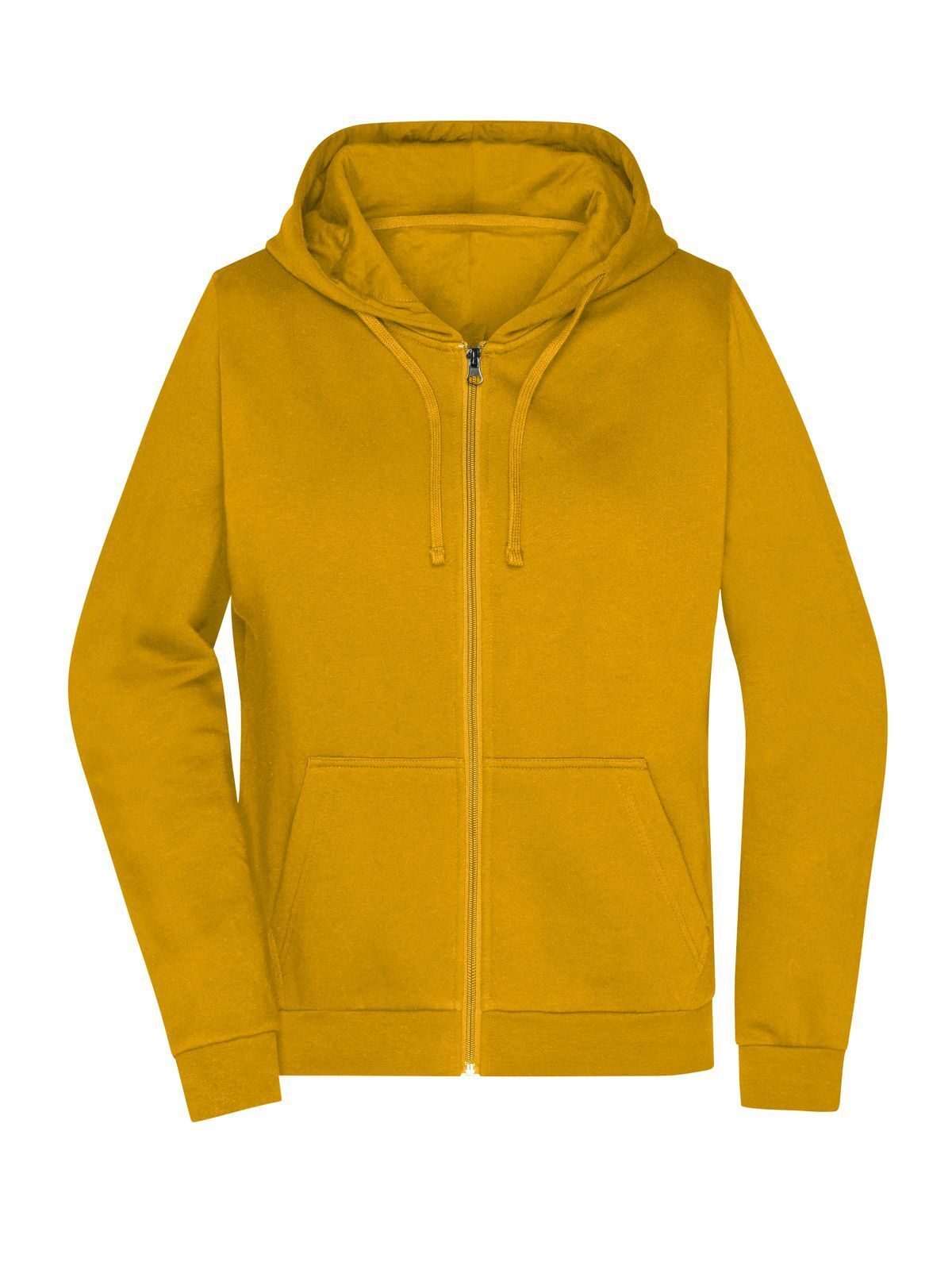 Promo Zip Hoody Lady Damen Sweatshirt / Hoodie – Daiber – Farbe gold-yellow – individuell veredelbar