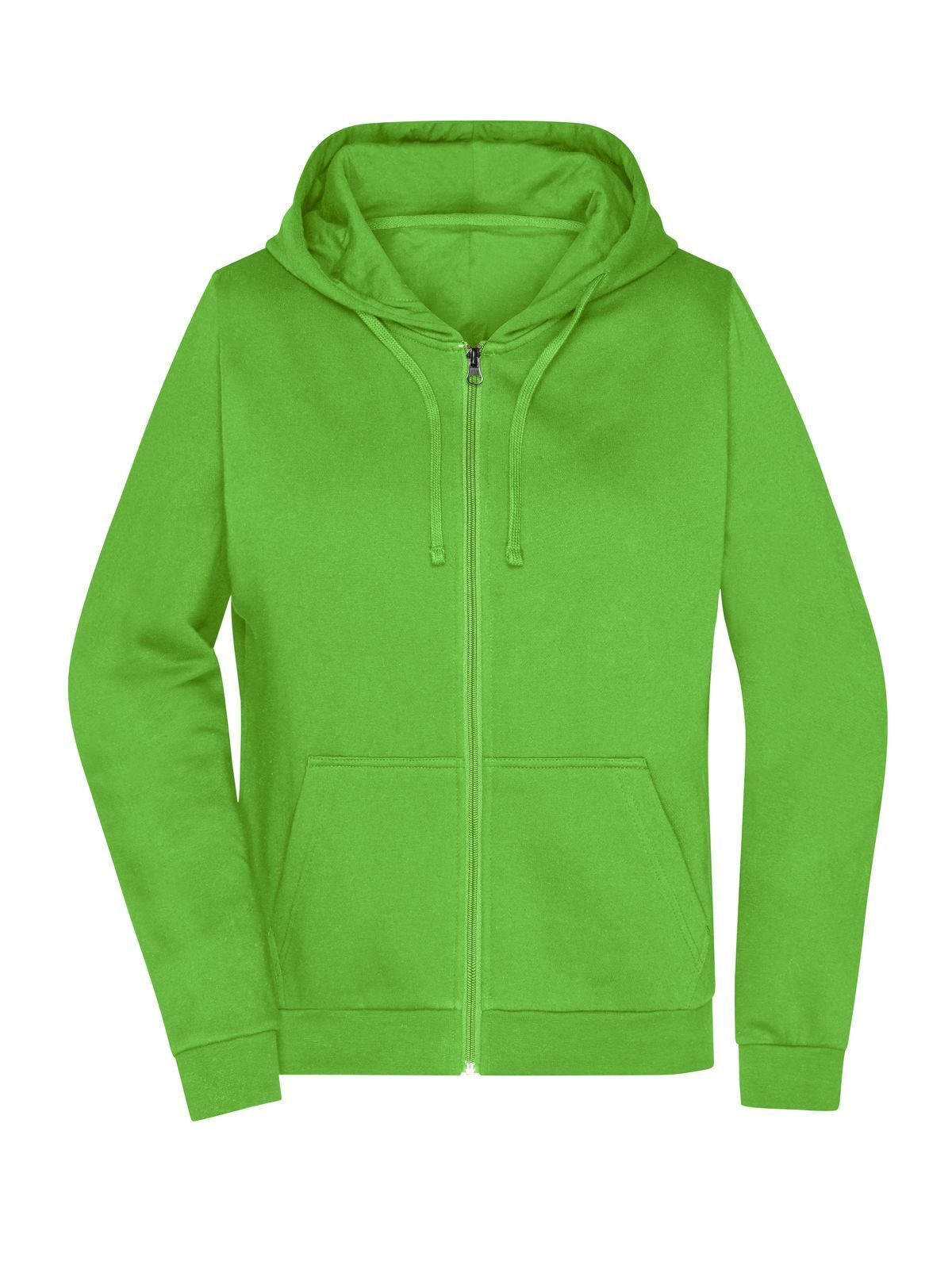 Promo Zip Hoody Lady Damen Sweatshirt / Hoodie – Daiber – Farbe lime-green – individuell veredelbar