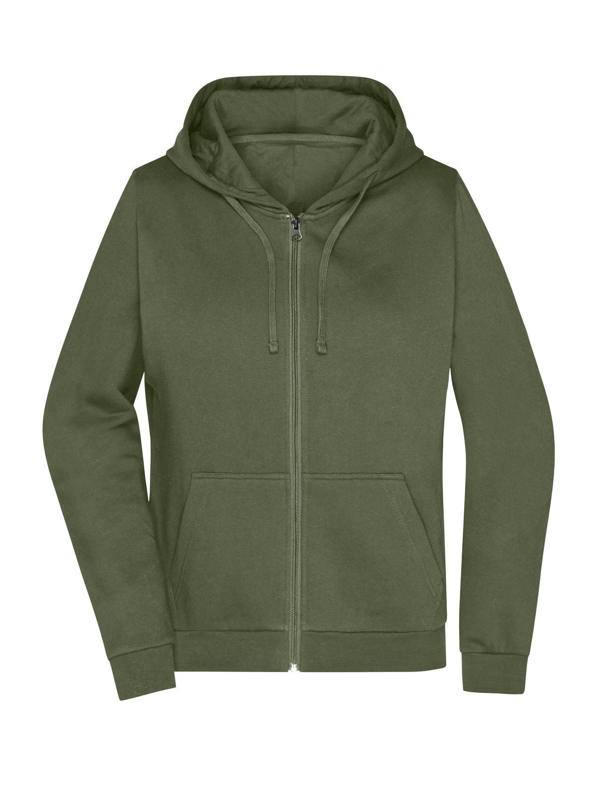 Promo Zip Hoody Lady Damen Sweatshirt / Hoodie – Daiber – Farbe Olive – individuell veredelbar