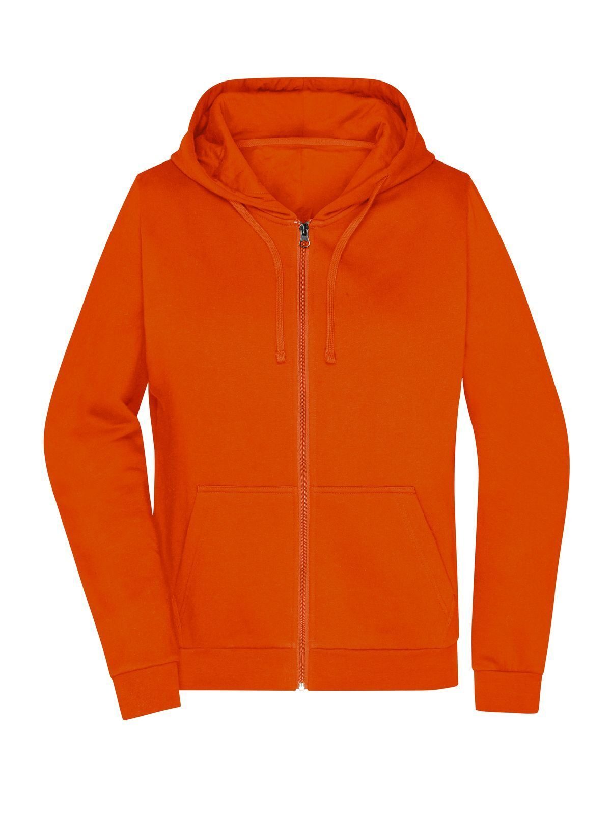 Promo Zip Hoody Lady Damen Sweatshirt / Hoodie – Daiber – Farbe Orange – individuell veredelbar