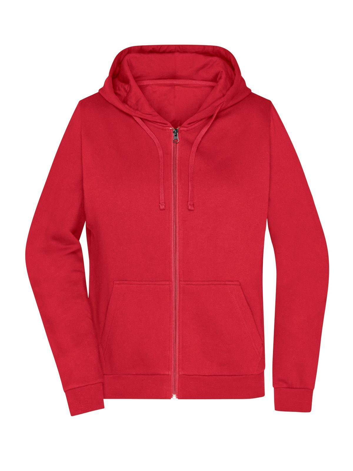Promo Zip Hoody Lady Damen Sweatshirt / Hoodie – Daiber – Farbe Rot – individuell veredelbar