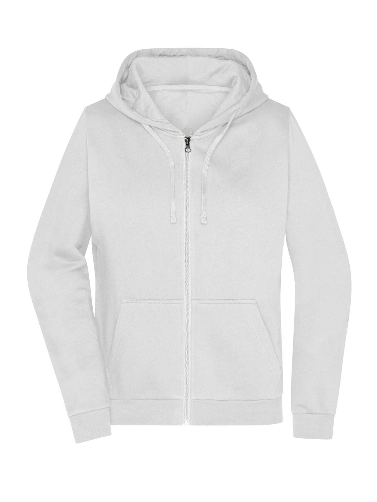 Promo Zip Hoody Lady Damen Sweatshirt / Hoodie – Daiber – Farbe Weiß – individuell veredelbar