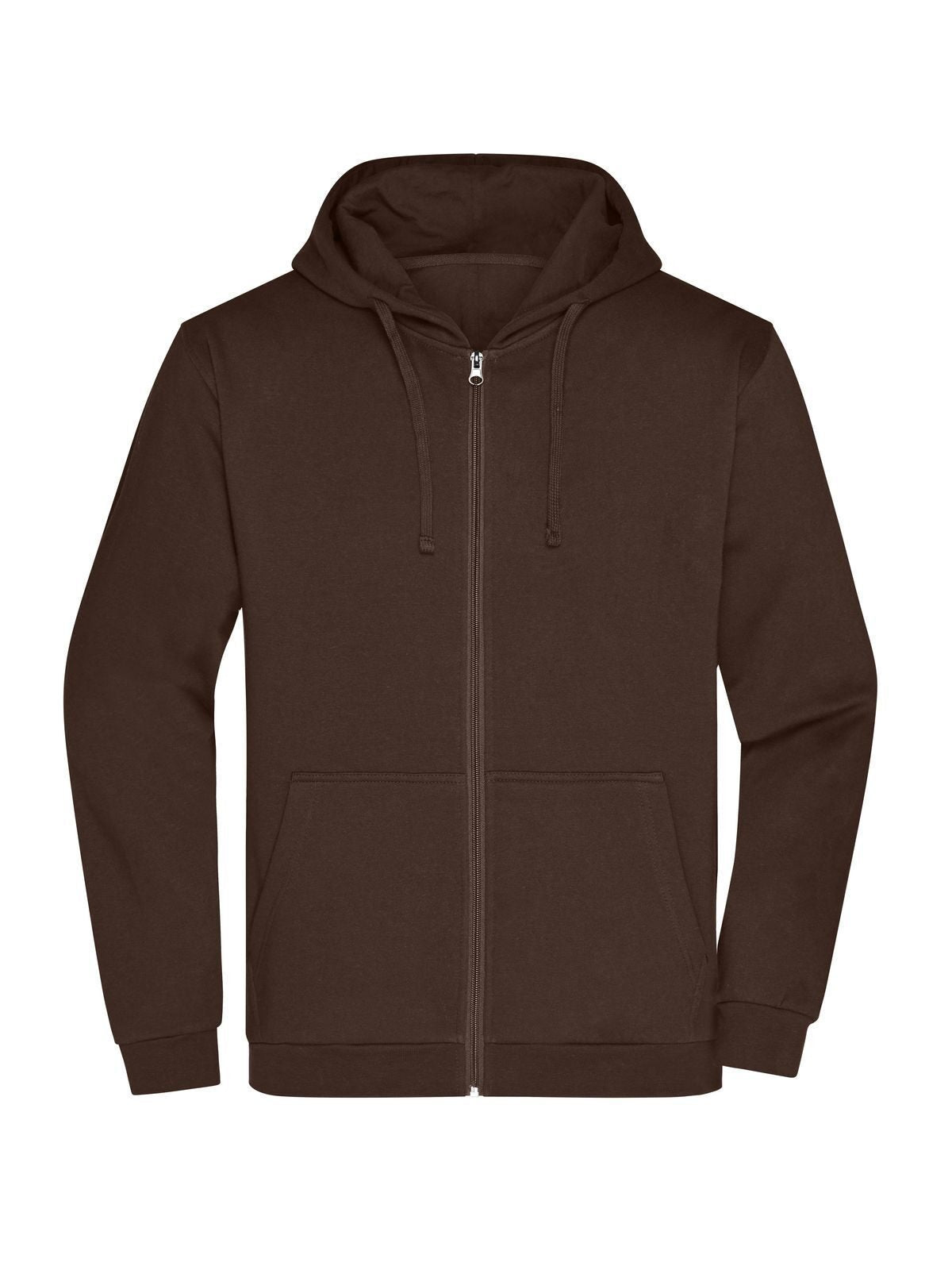 Promo Zip Hoody Men Herren Sweatshirt / Hoodie – Daiber – Farbe Braun – individuell veredelbar