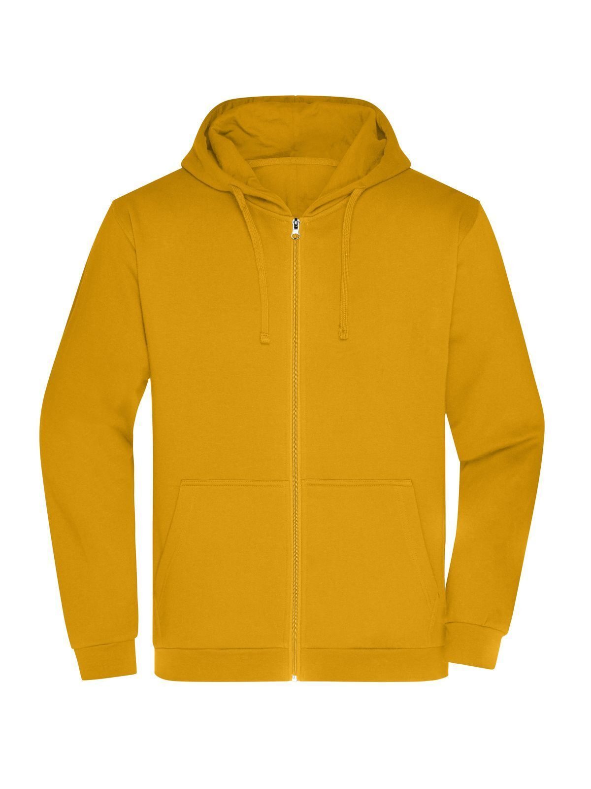 Promo Zip Hoody Men Herren Sweatshirt / Hoodie – Daiber – Farbe gold-yellow – individuell veredelbar