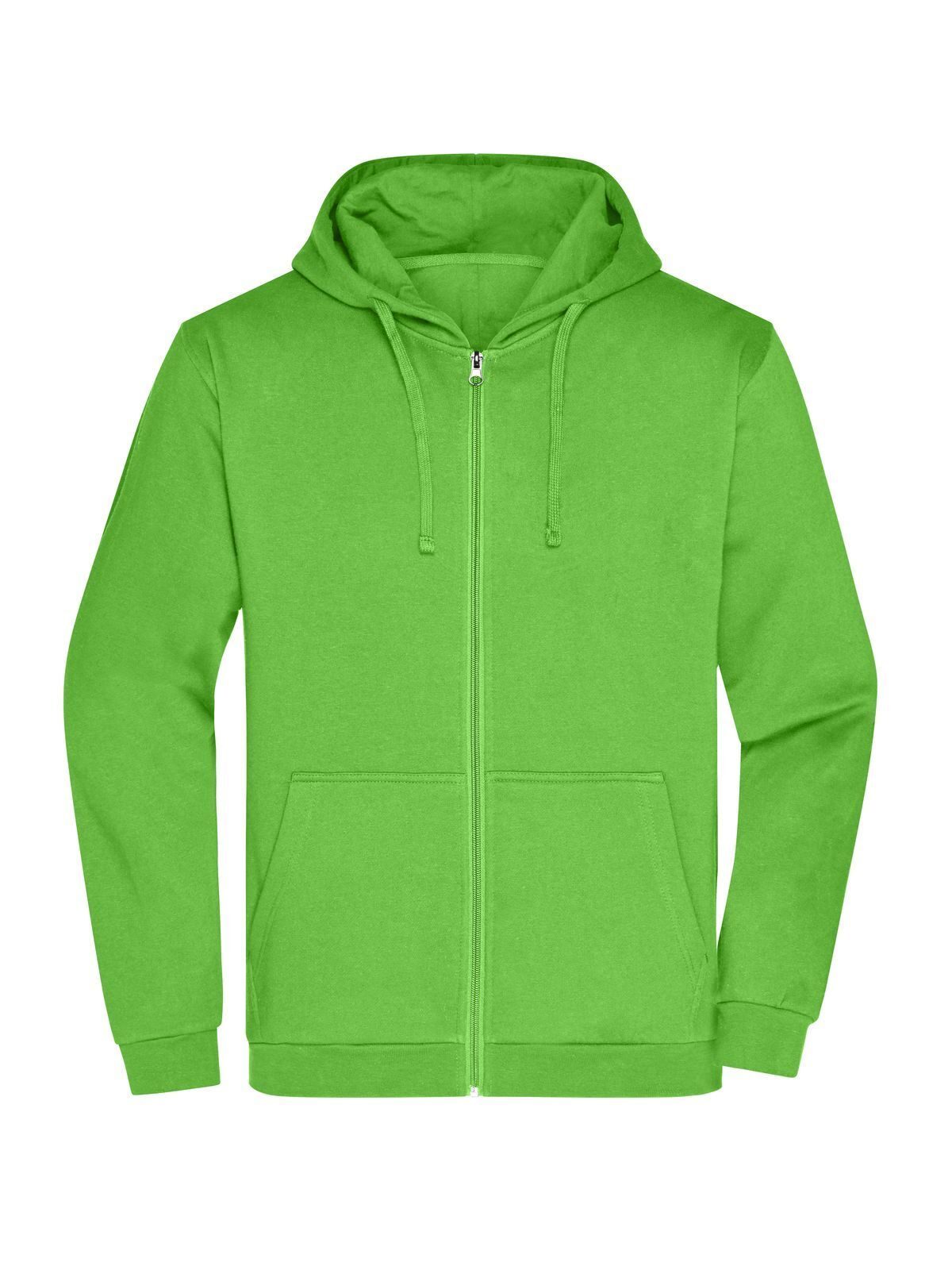 Promo Zip Hoody Men Herren Sweatshirt / Hoodie – Daiber – Farbe lime-green – individuell veredelbar