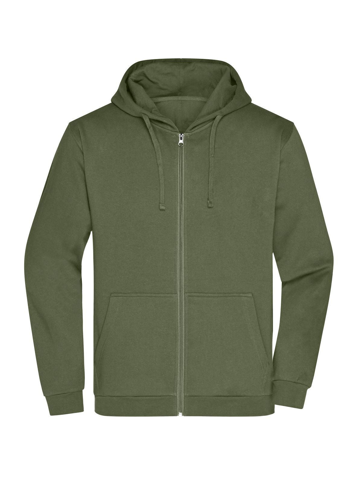 Promo Zip Hoody Men Herren Sweatshirt / Hoodie – Daiber – Farbe Olive – individuell veredelbar