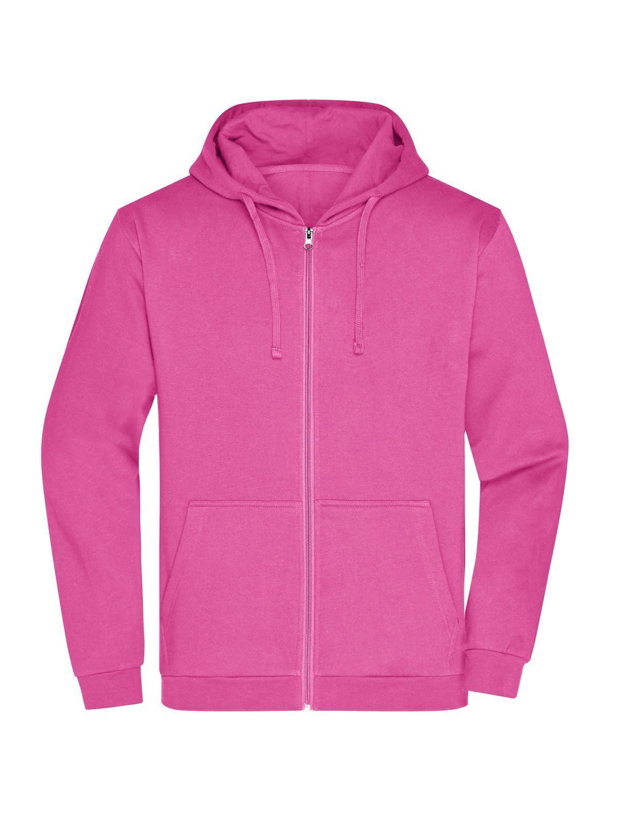 Promo Zip Hoody Men Herren Sweatshirt / Hoodie – Daiber – Farbe Pink – individuell veredelbar