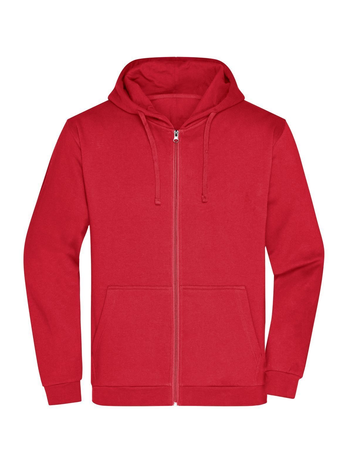 Promo Zip Hoody Men Herren Sweatshirt / Hoodie – Daiber – Farbe Rot – individuell veredelbar