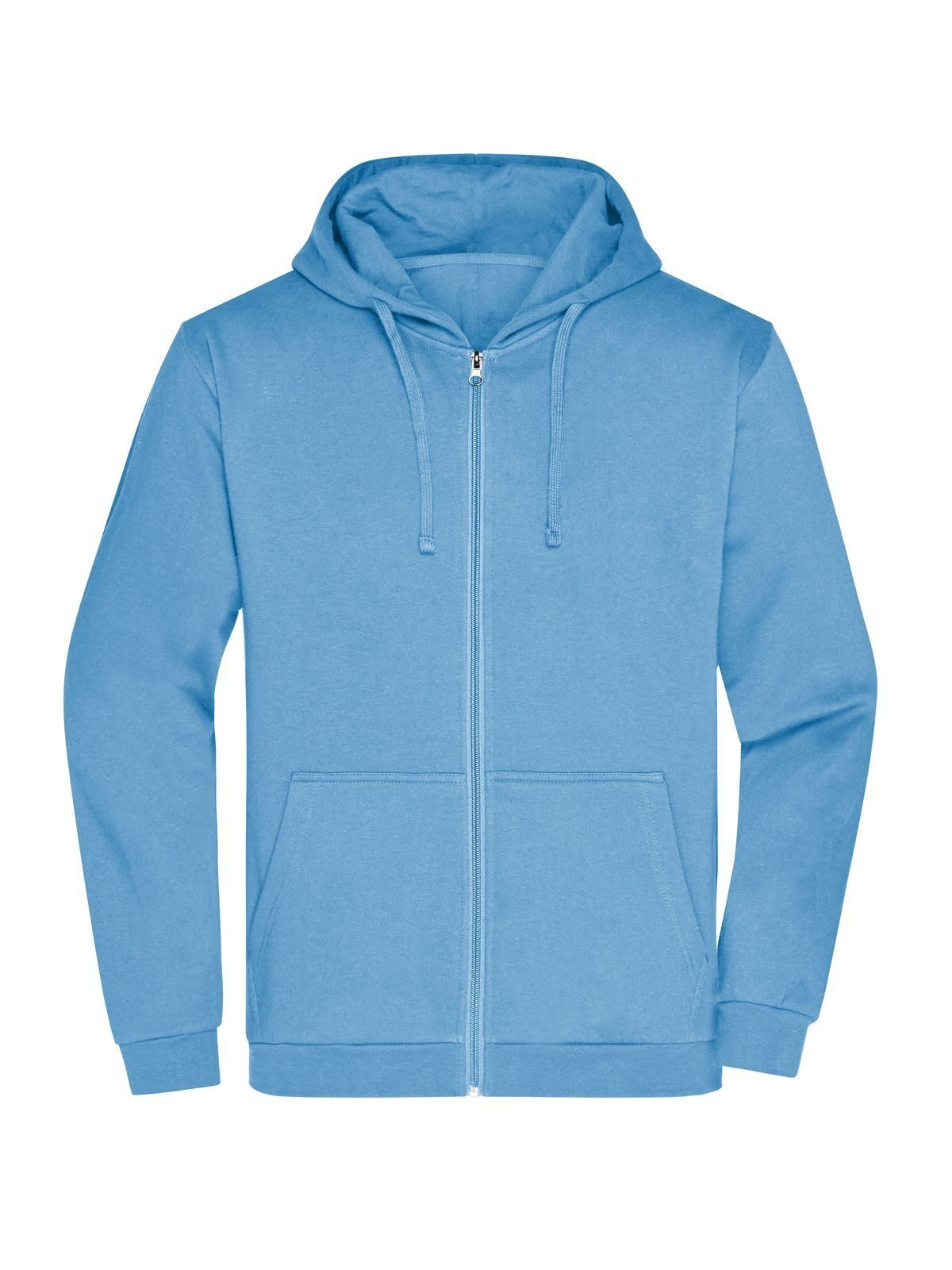 Promo Zip Hoody Men Herren Sweatshirt / Hoodie – Daiber – Farbe sky-blue – individuell veredelbar