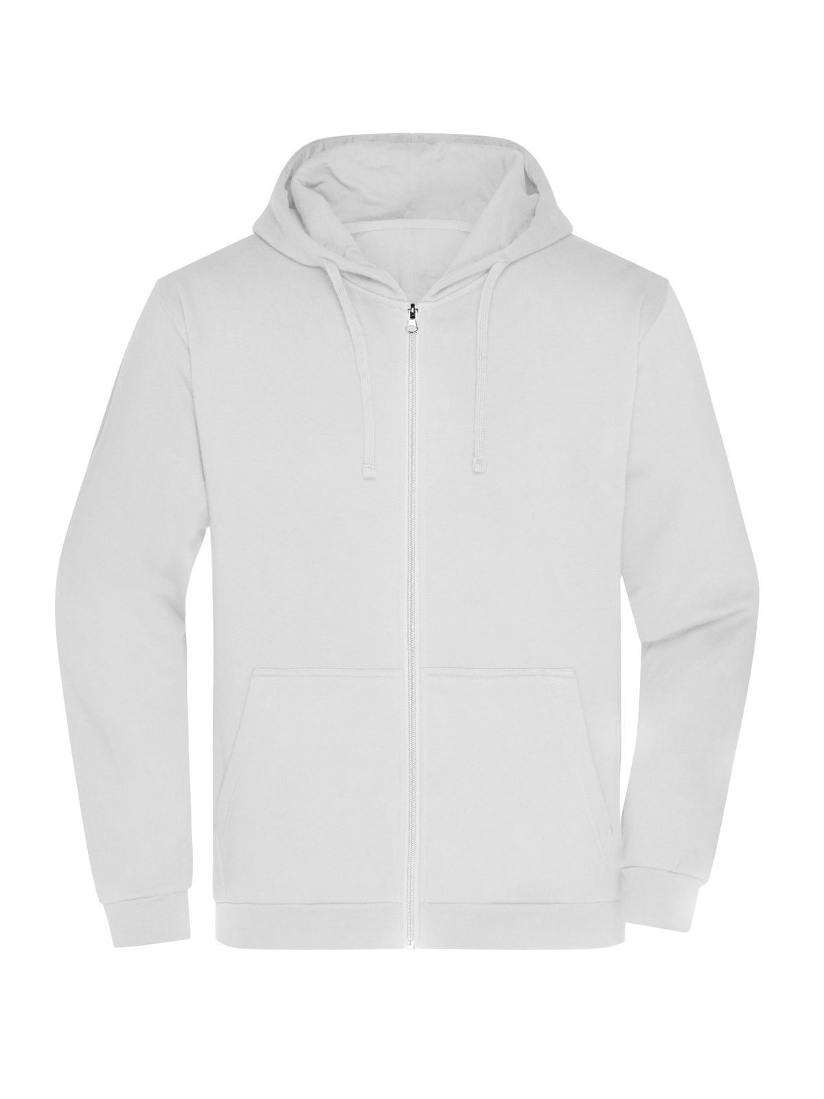 Promo Zip Hoody Men Herren Sweatshirt / Hoodie – Daiber – Farbe Weiß – individuell veredelbar
