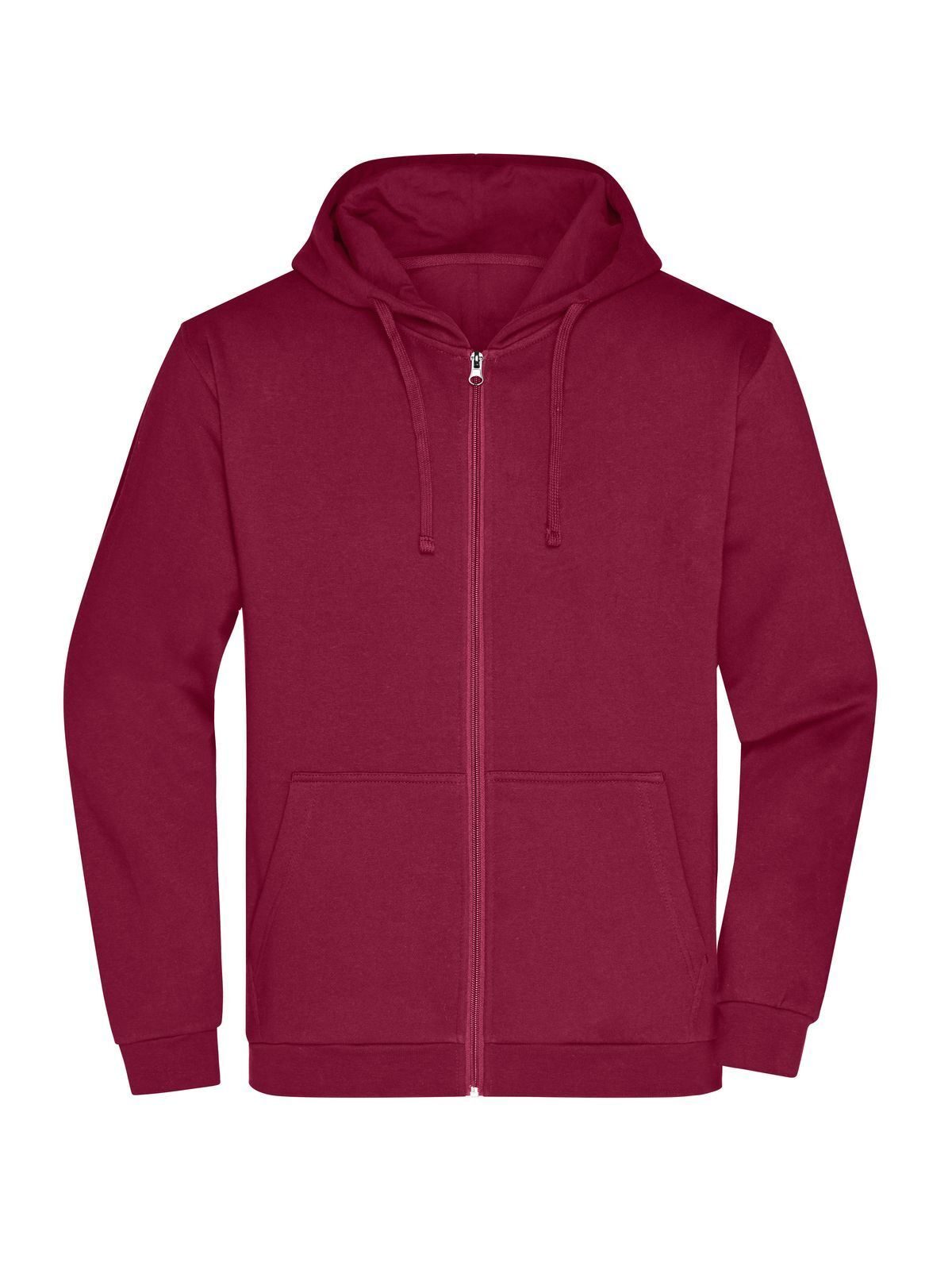 Promo Zip Hoody Men Herren Sweatshirt / Hoodie – Daiber – Farbe Bordeaux – individuell veredelbar