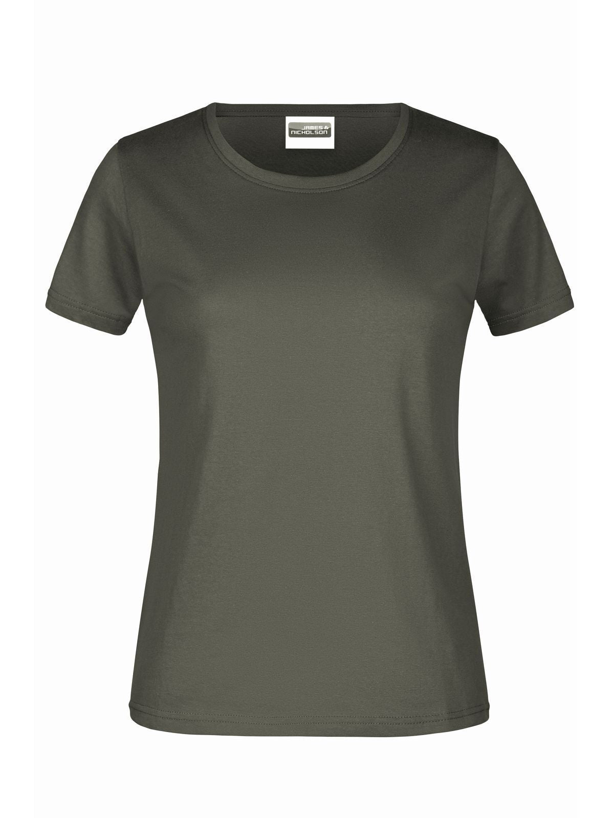 Basic-T Lady 180 Damen T-Shirt – Daiber – Farbe dark-grey – individuell veredelbar