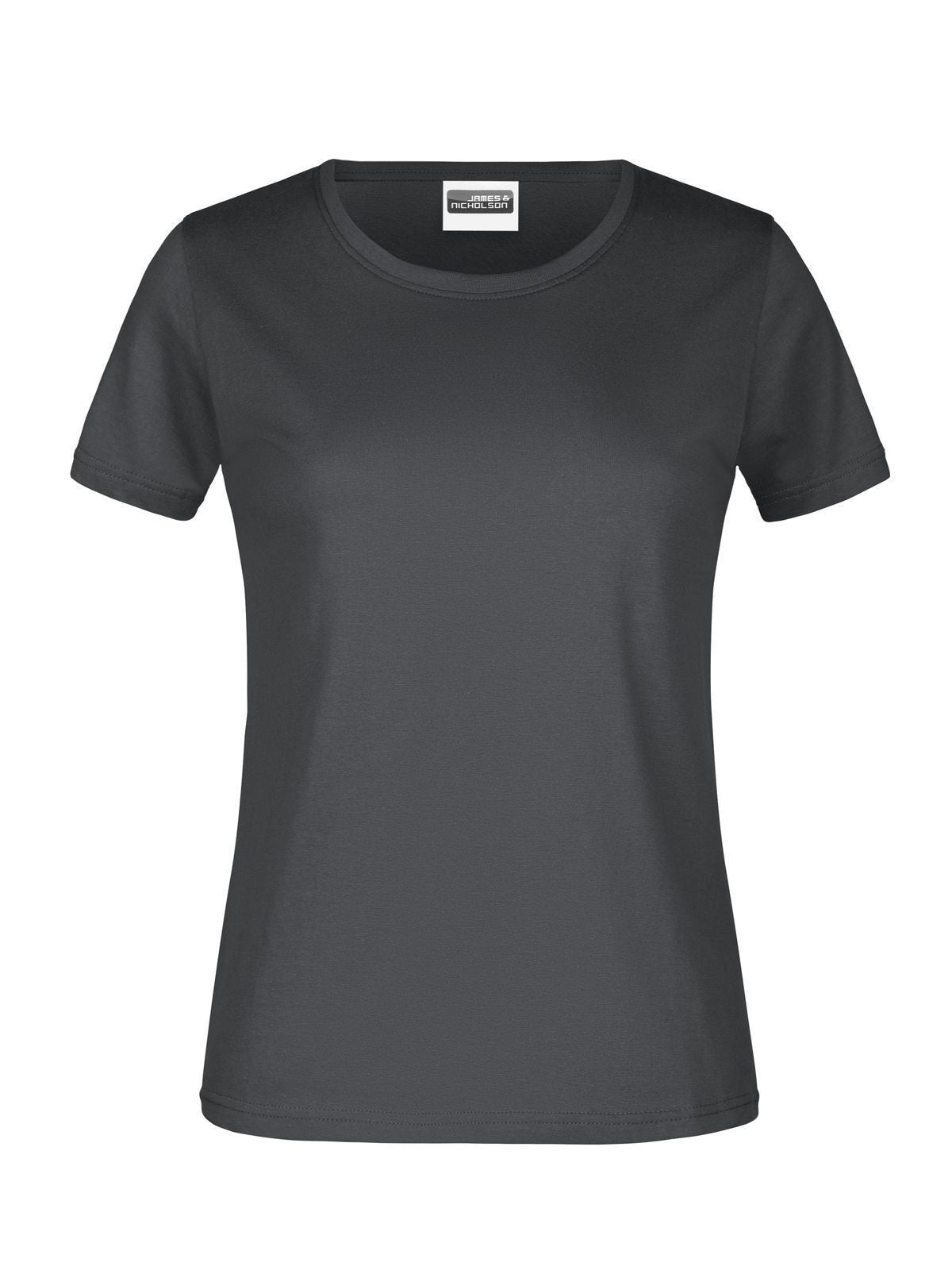 Basic-T Lady 180 Damen T-Shirt – Daiber – Farbe graphite – individuell veredelbar