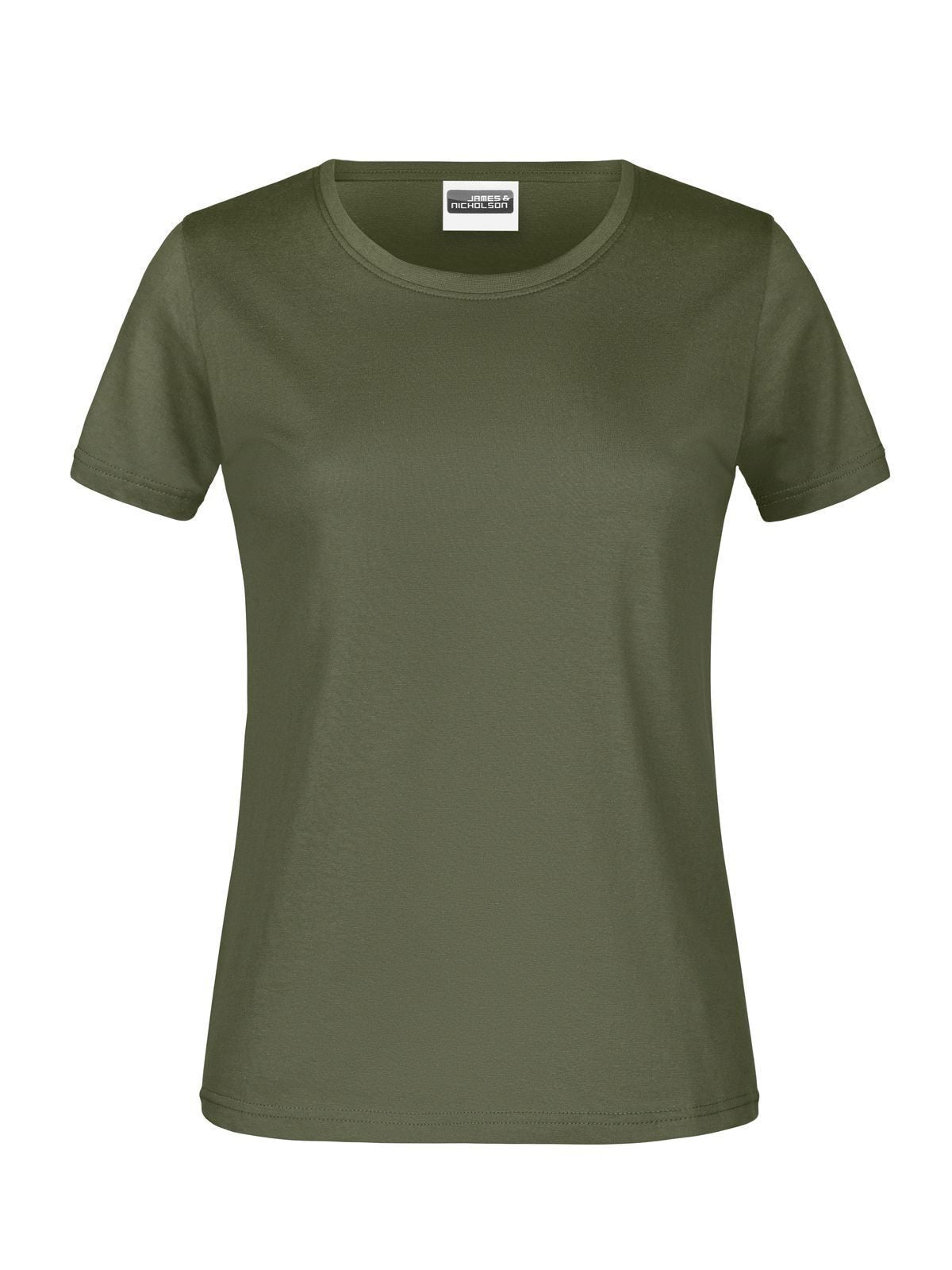 Basic-T Lady 180 Damen T-Shirt – Daiber – Farbe Olive – individuell veredelbar
