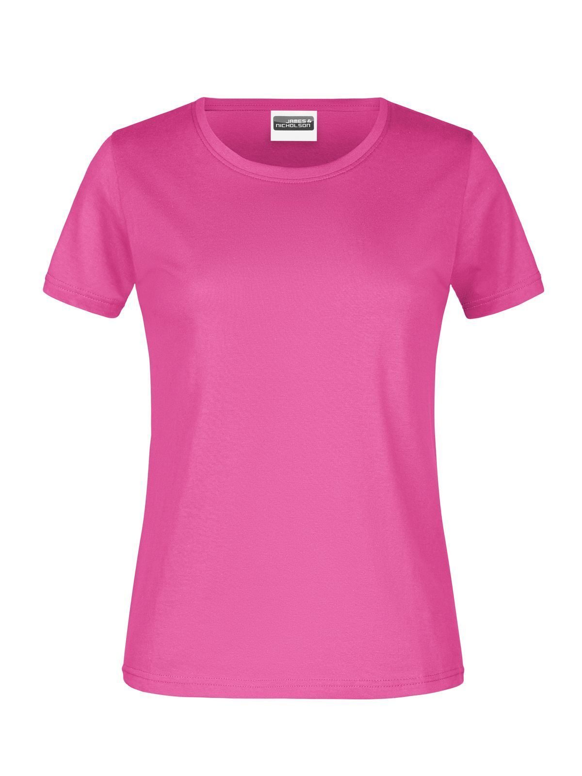 Basic-T Lady 180 Damen T-Shirt – Daiber – Farbe Pink – individuell veredelbar