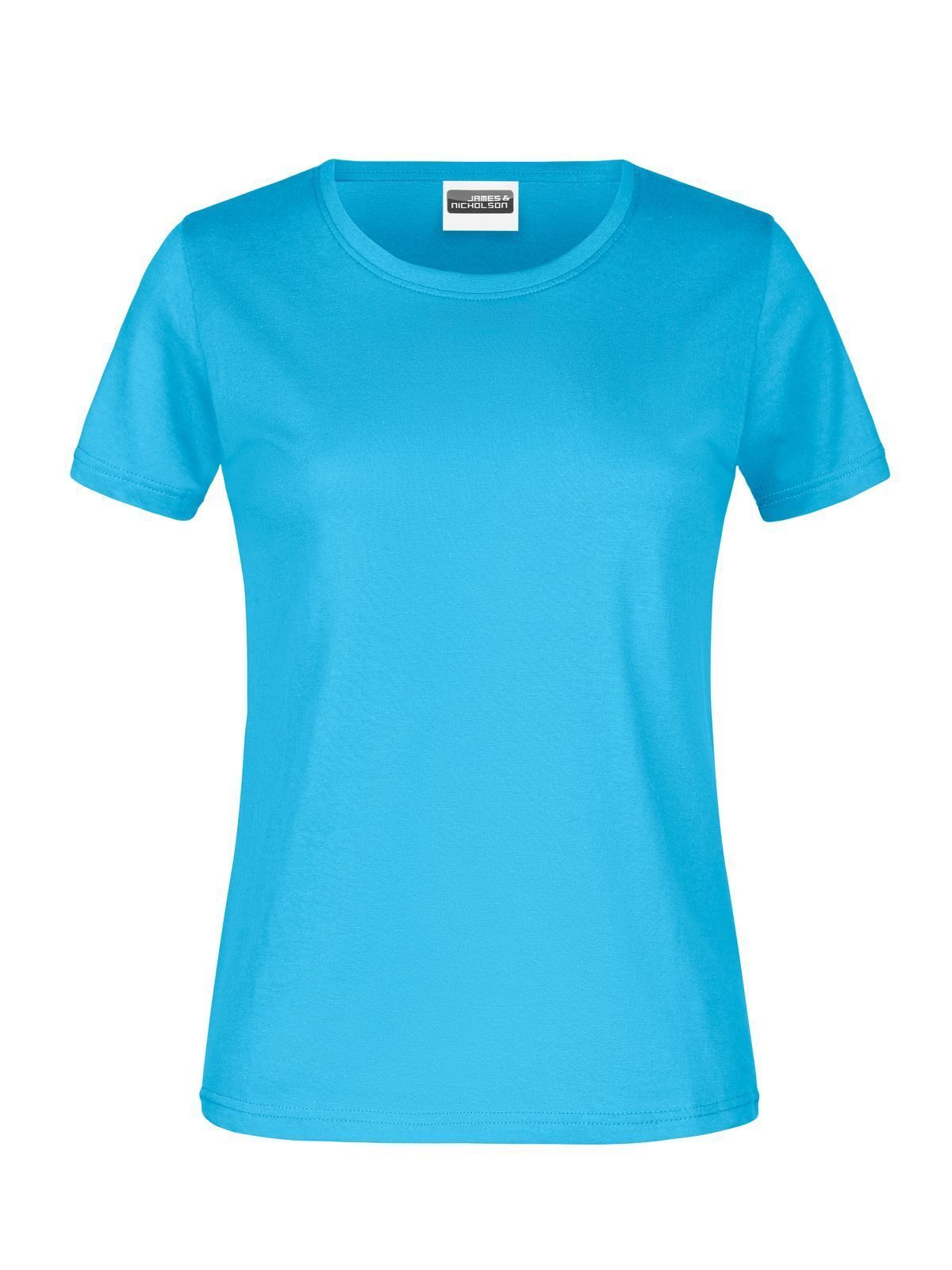 Basic-T Lady 180 Damen T-Shirt – Daiber – Farbe Türkis – individuell veredelbar