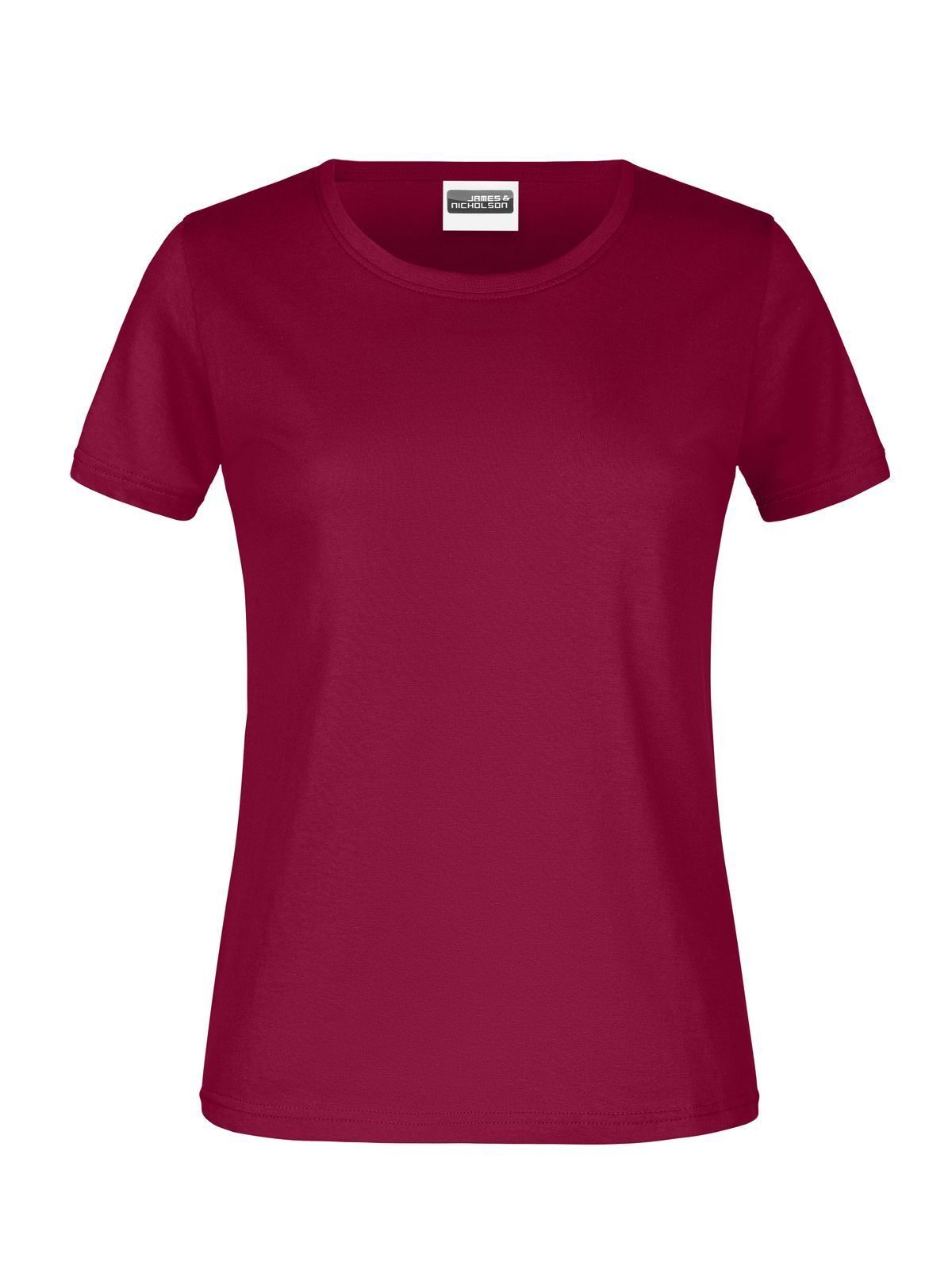 Basic-T Lady 180 Damen T-Shirt – Daiber – Farbe Bordeaux – individuell veredelbar