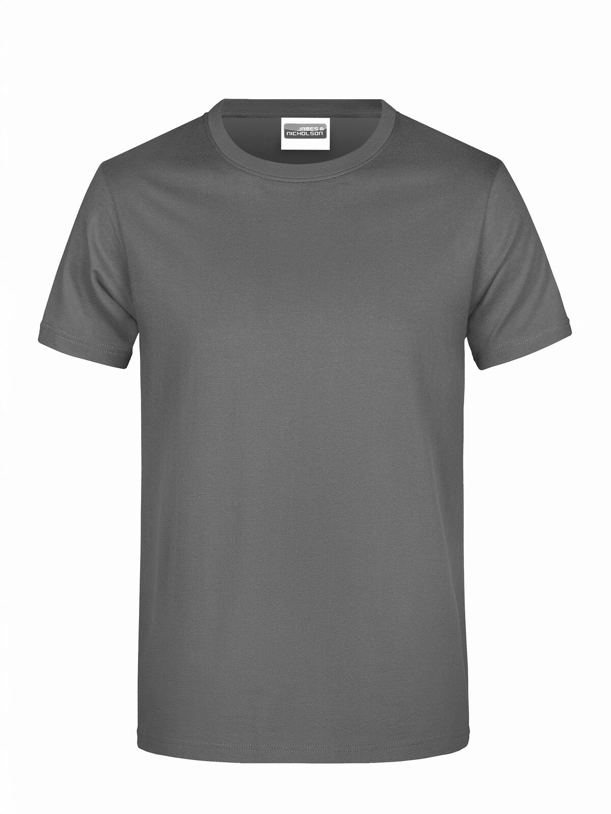 Basic-T Man 180 Herren T-Shirt – Daiber – Farbe dark-grey – individuell veredelbar