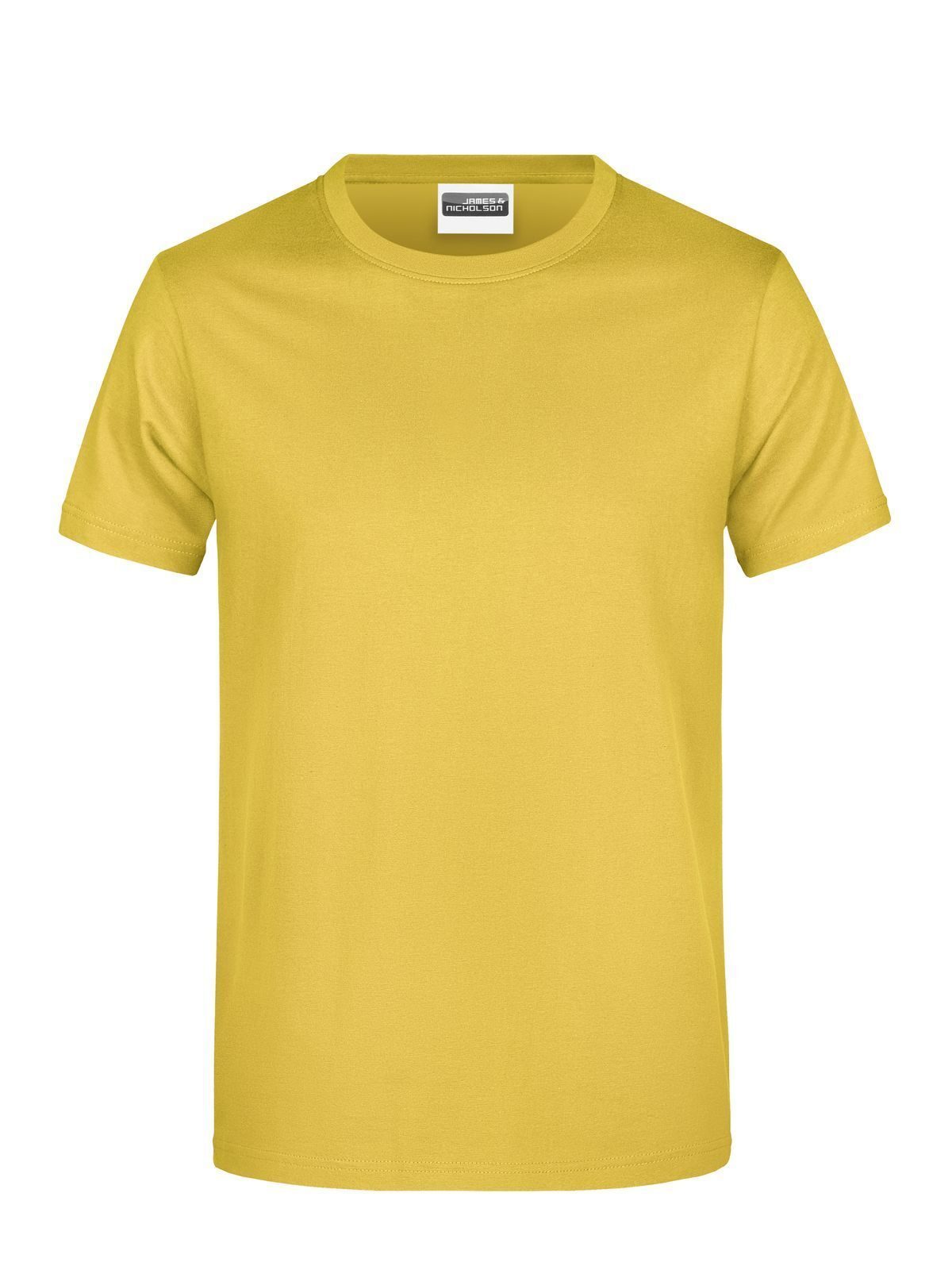 Basic-T Man 180 Herren T-Shirt – Daiber – Farbe Gelb – individuell veredelbar