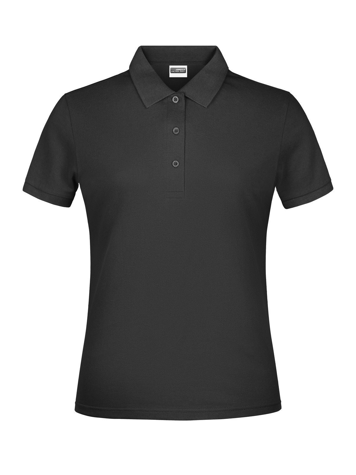 Basic Polo Lady Damen Poloshirt – Daiber – Farbe Schwarz – individuell veredelbar