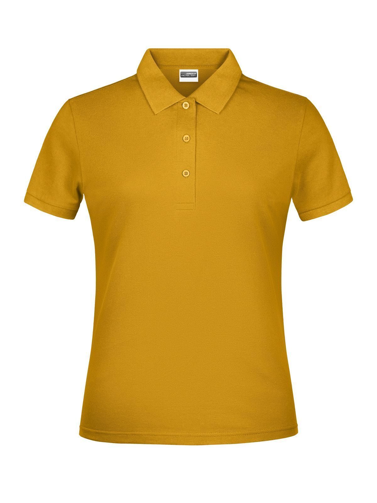 Basic Polo Lady Damen Poloshirt – Daiber – Farbe gold-yellow – individuell veredelbar