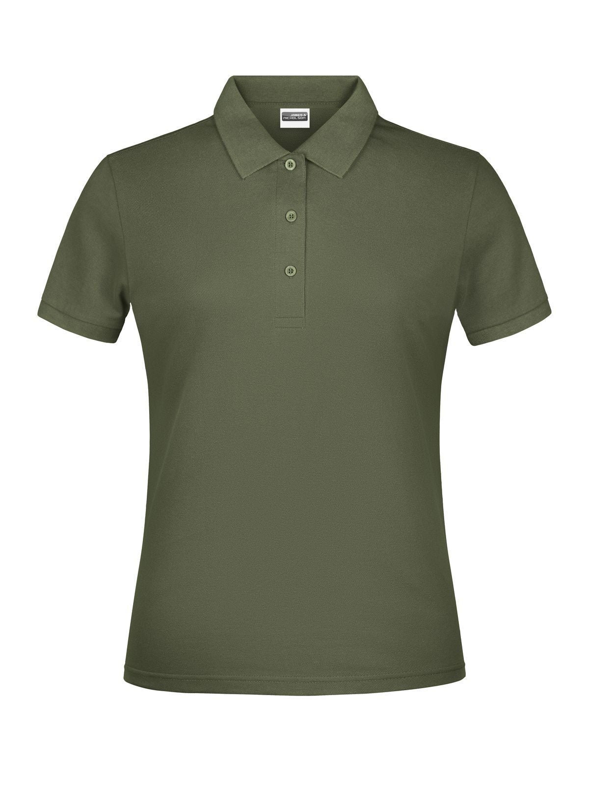 Basic Polo Lady Damen Poloshirt – Daiber – Farbe Olive – individuell veredelbar