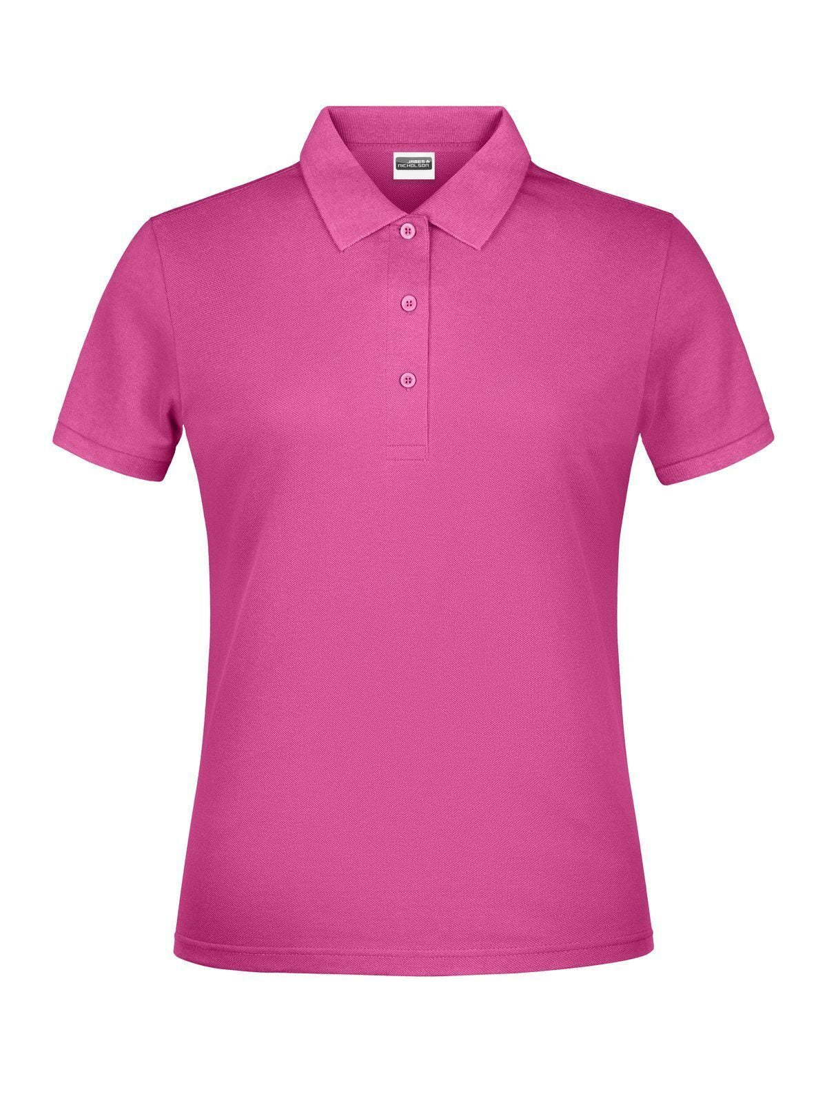 Basic Polo Lady Damen Poloshirt – Daiber – Farbe Pink – individuell veredelbar