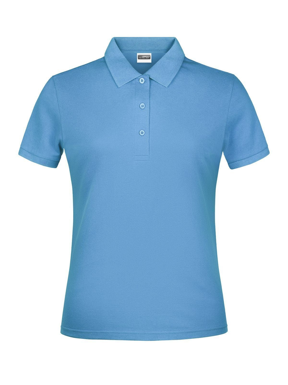 Basic Polo Lady Damen Poloshirt – Daiber – Farbe sky-blue – individuell veredelbar