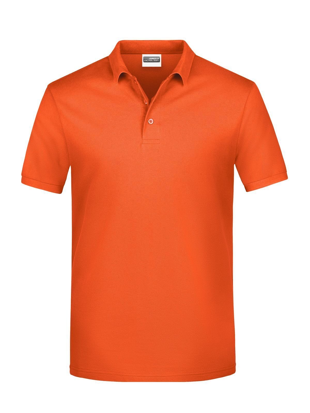 Basic Polo Man Herren Poloshirt – Daiber – Farbe Orange – individuell veredelbar