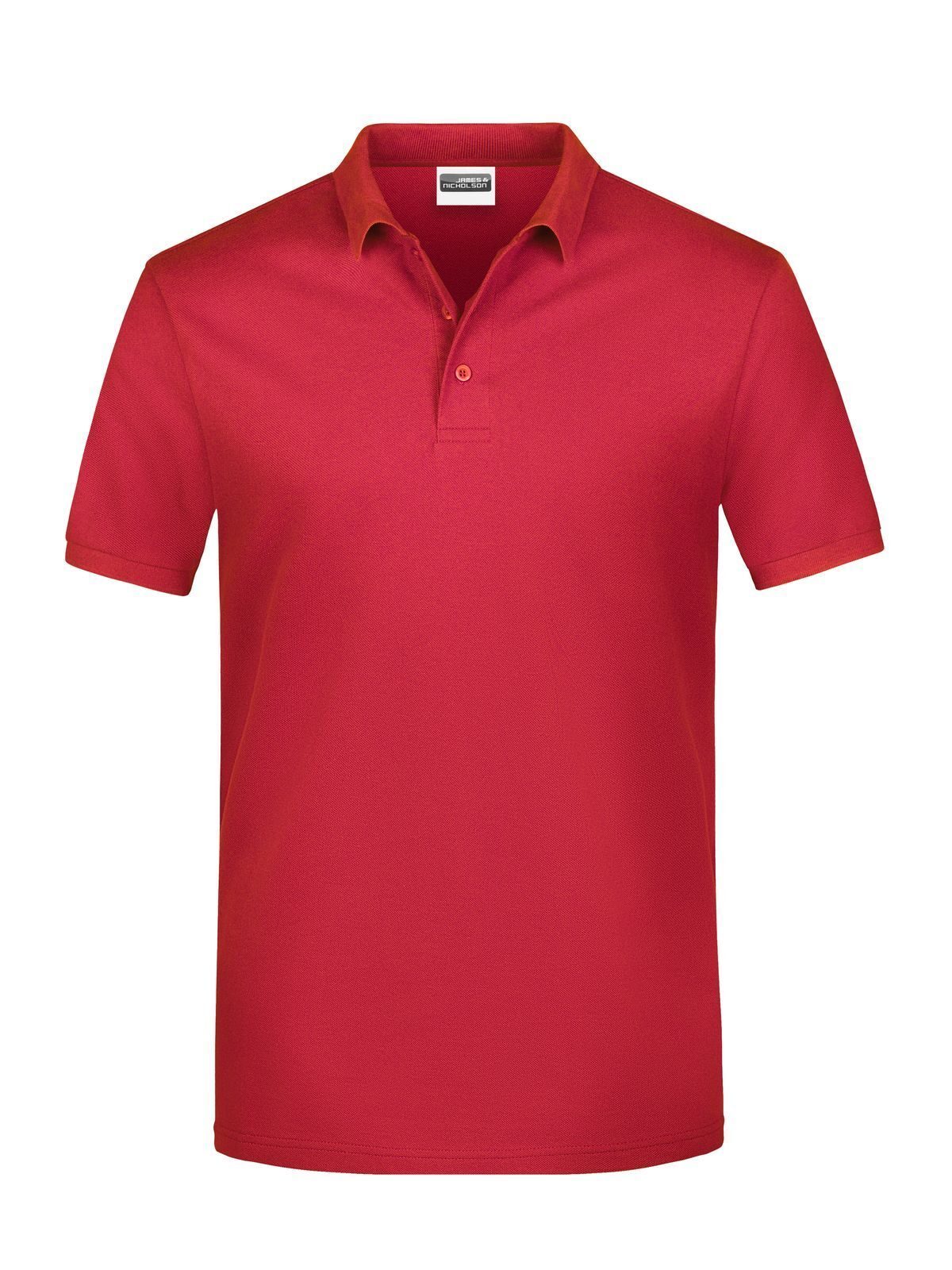 Basic Polo Man Herren Poloshirt – Daiber – Farbe Rot – individuell veredelbar