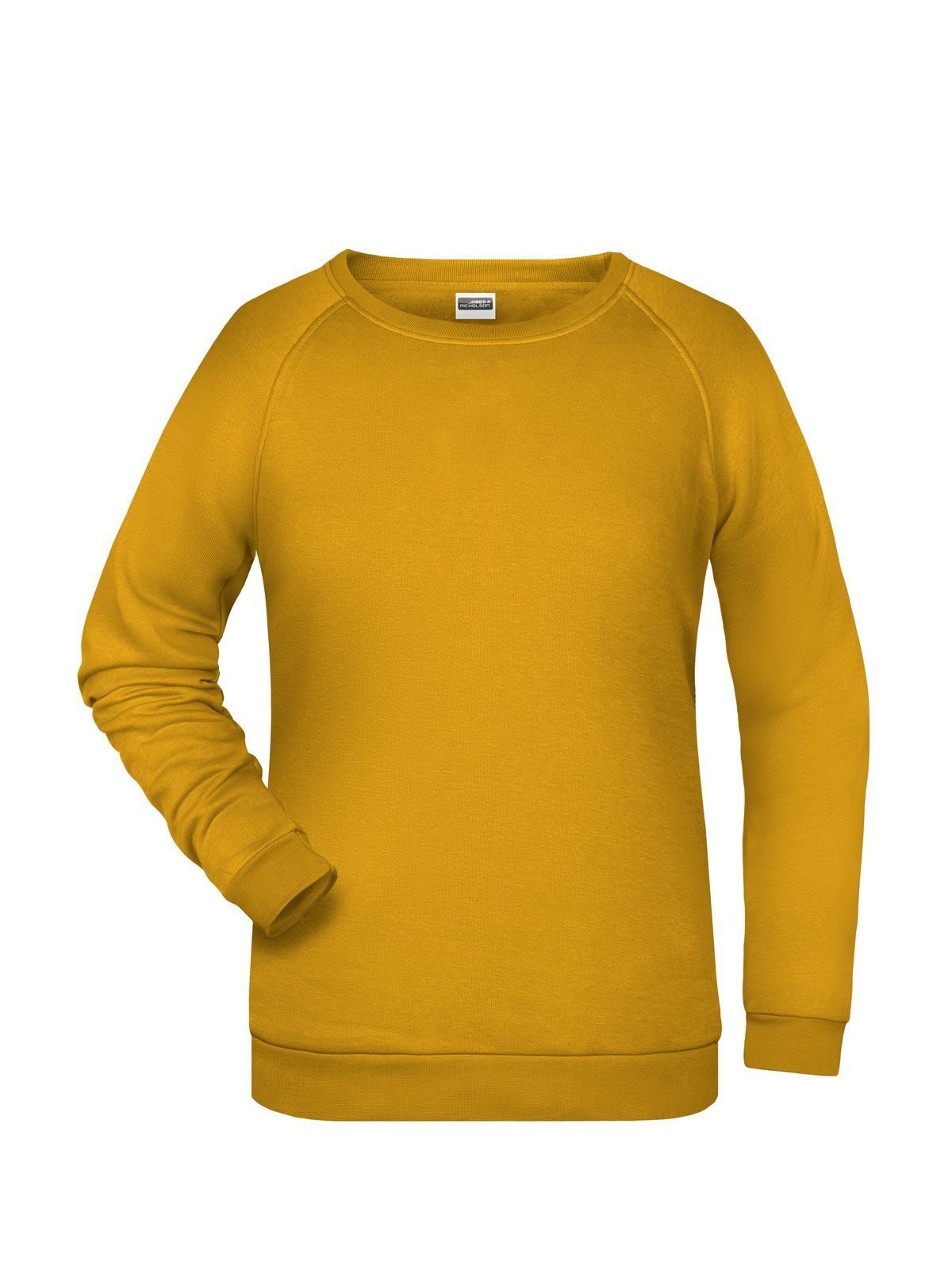 Basic Sweat Lady Damen Sweatshirt / Hoodie – Daiber – Farbe gold-yellow – individuell veredelbar