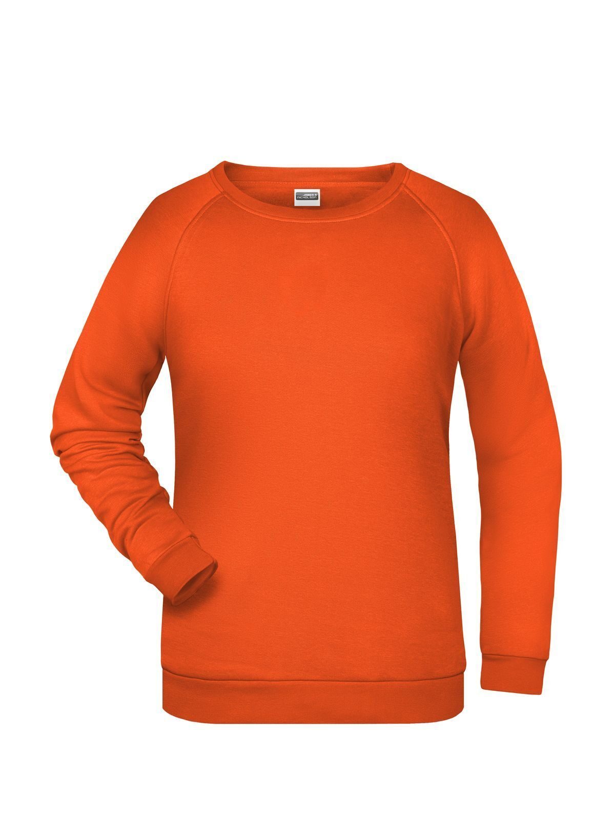 Basic Sweat Lady Damen Sweatshirt / Hoodie – Daiber – Farbe Orange – individuell veredelbar