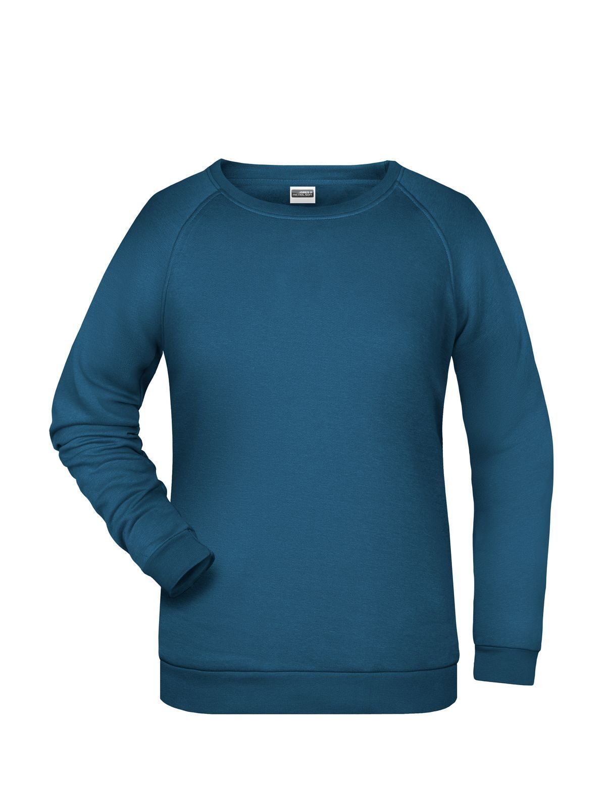 Basic Sweat Lady Damen Sweatshirt / Hoodie – Daiber – Farbe petrol – individuell veredelbar
