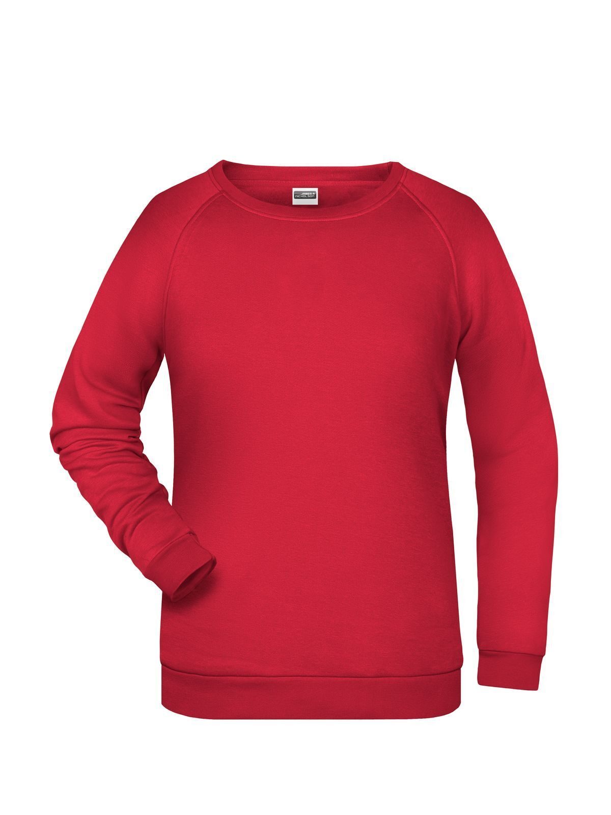 Basic Sweat Lady Damen Sweatshirt / Hoodie – Daiber – Farbe Rot – individuell veredelbar