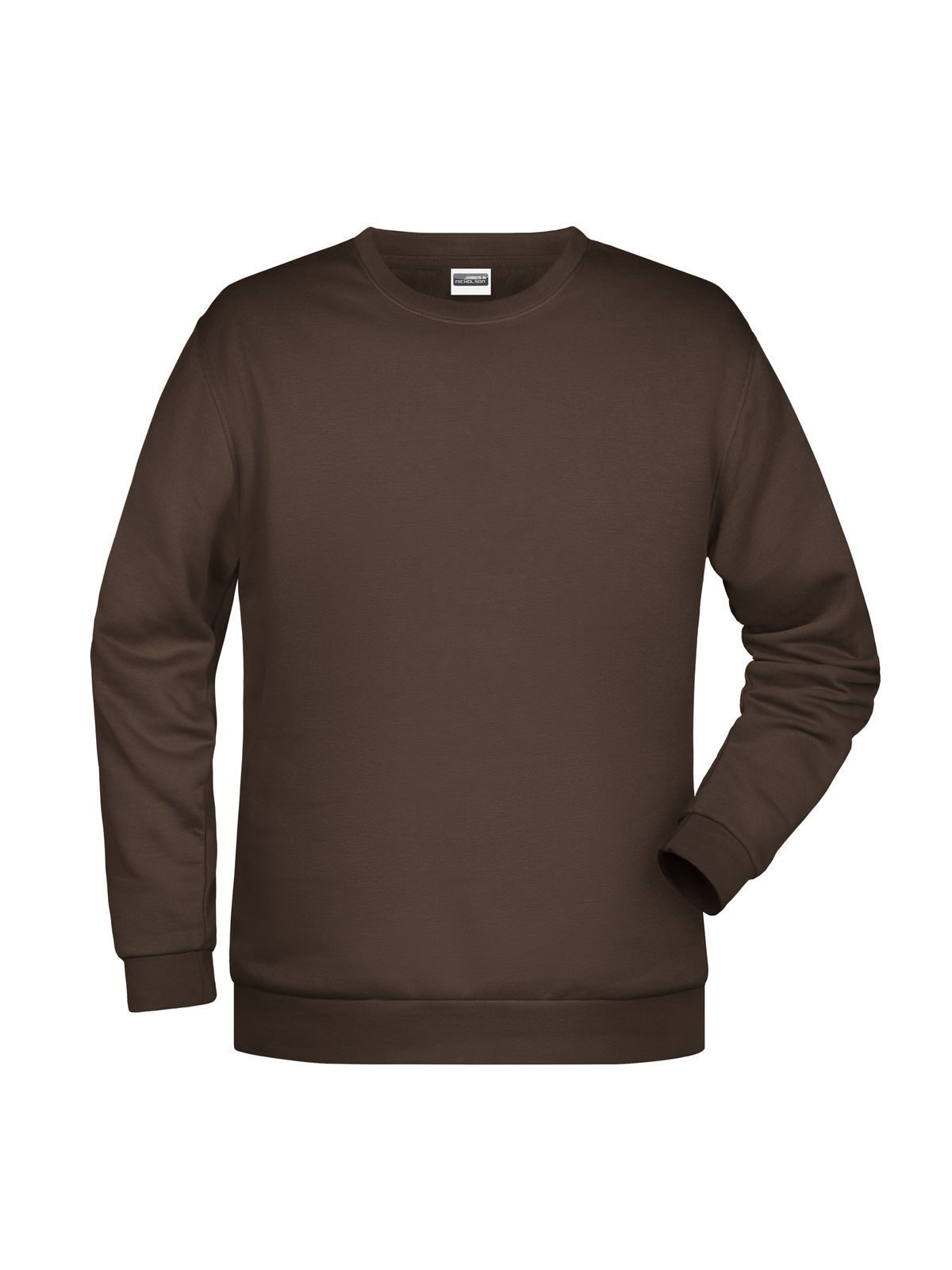 Basic Sweat Man Herren Sweatshirt / Hoodie – Daiber – Farbe Braun – individuell veredelbar