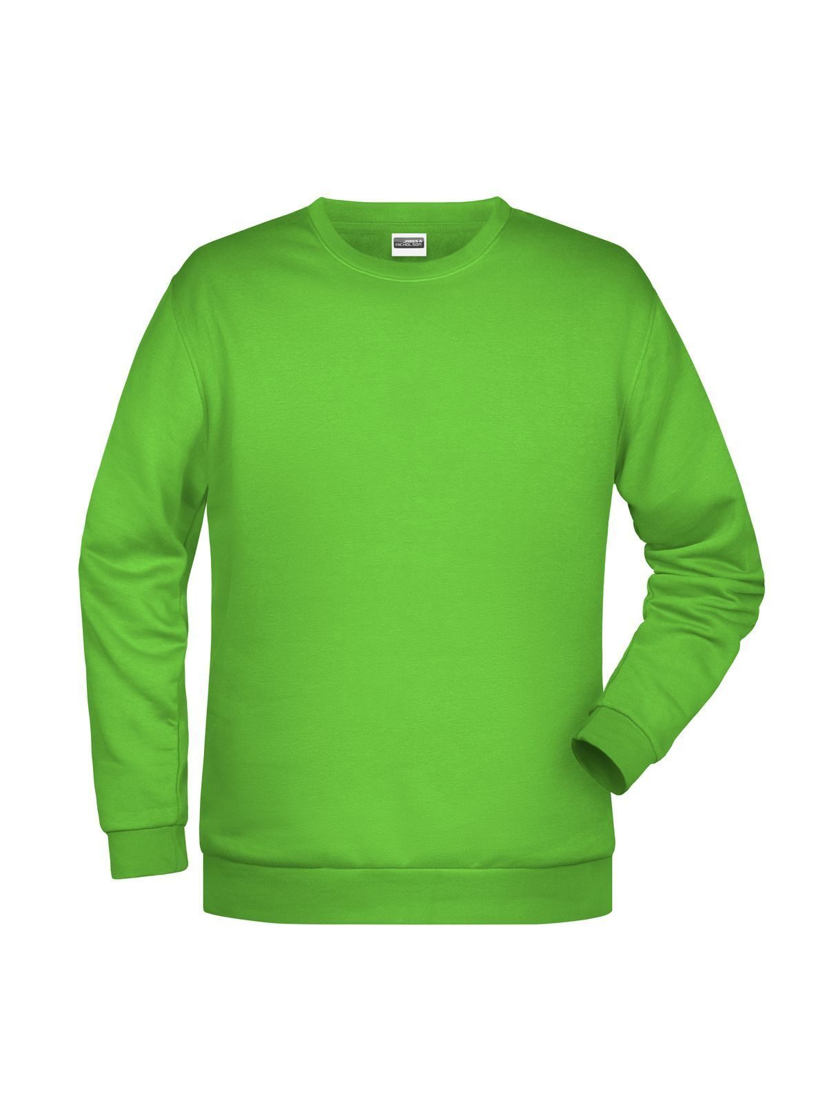 Basic Sweat Man Herren Sweatshirt / Hoodie – Daiber – Farbe lime-green – individuell veredelbar