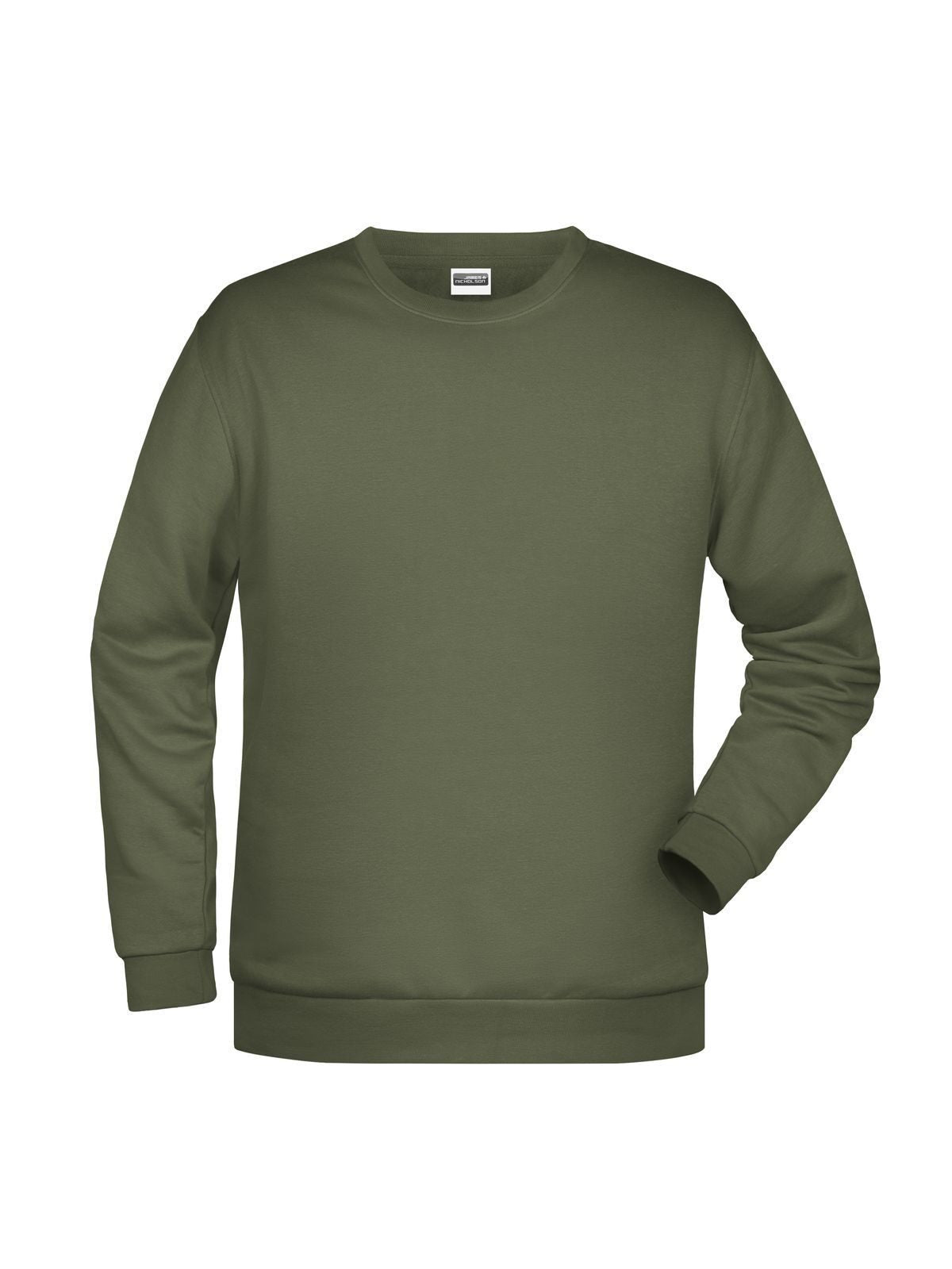 Basic Sweat Man Herren Sweatshirt / Hoodie – Daiber – Farbe Olive – individuell veredelbar
