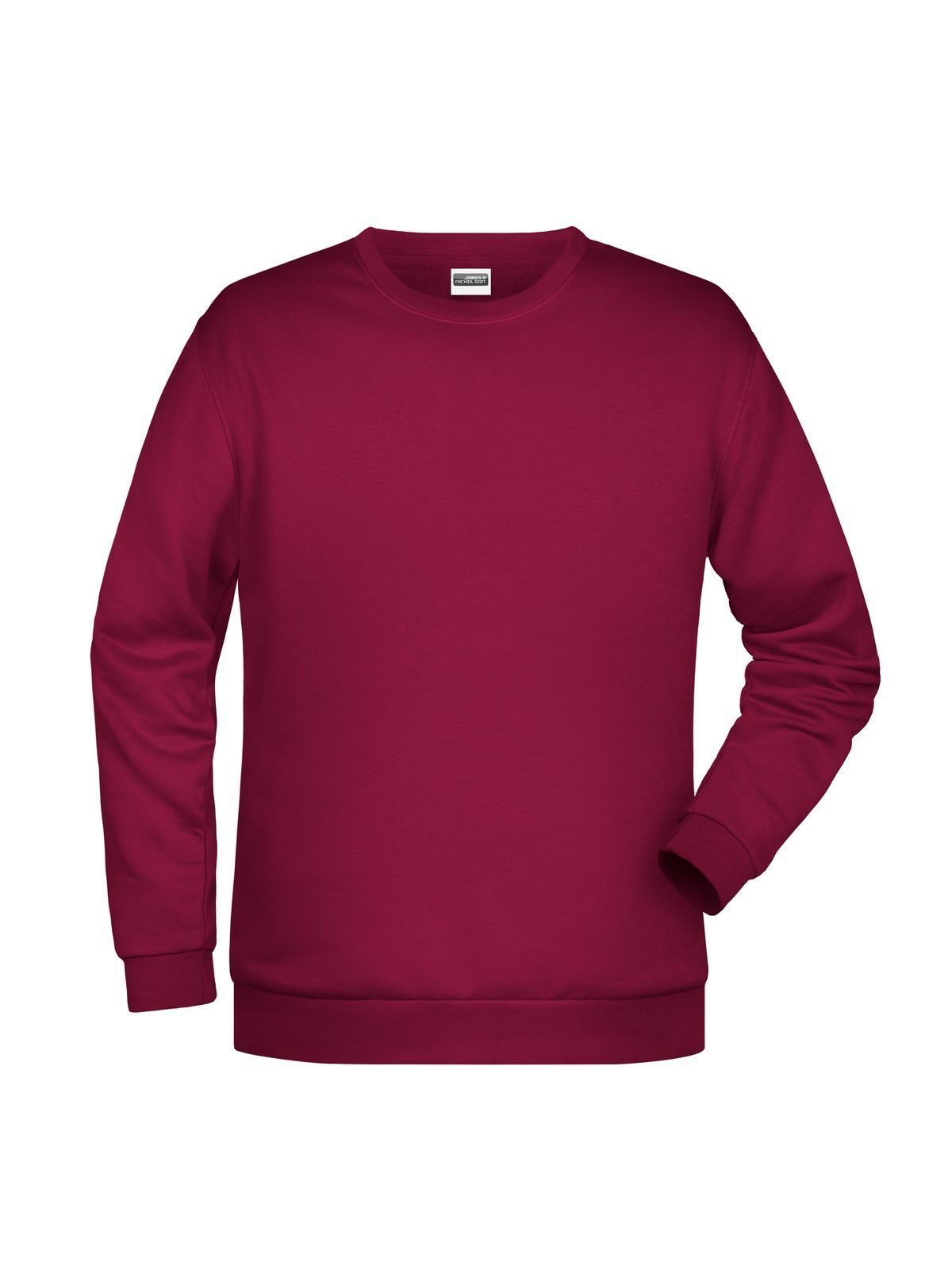 Basic Sweat Man Herren Sweatshirt / Hoodie – Daiber – Farbe Bordeaux – individuell veredelbar