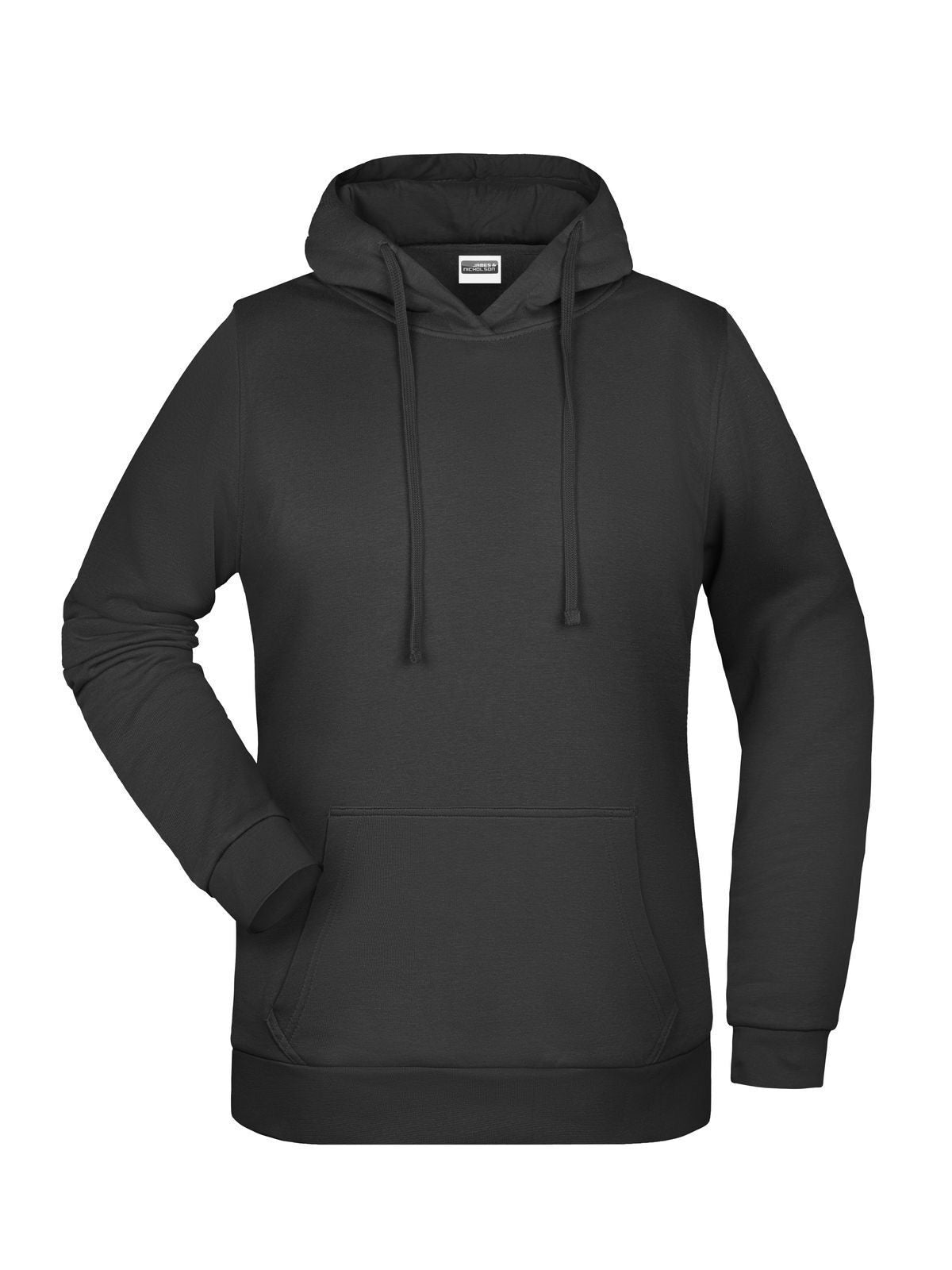 Basic Hoody Lady Damen Sweatshirt / Hoodie – Daiber – Farbe Schwarz – individuell veredelbar