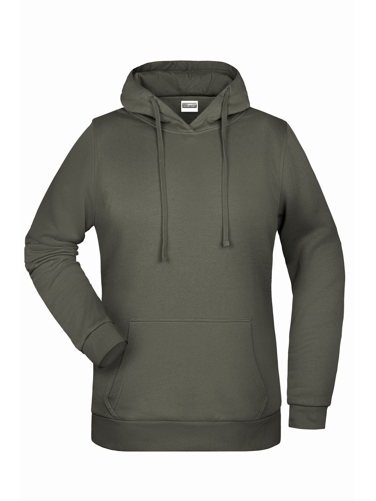 Basic Hoody Lady Damen Sweatshirt / Hoodie – Daiber – Farbe dark-grey – individuell veredelbar