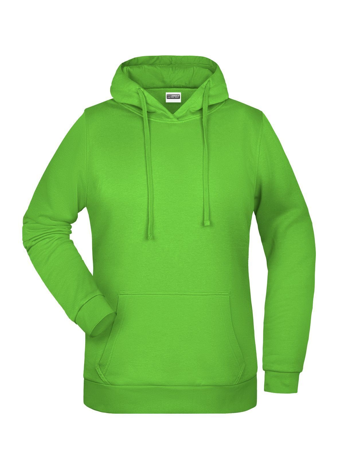 Basic Hoody Lady Damen Sweatshirt / Hoodie – Daiber – Farbe lime-green – individuell veredelbar