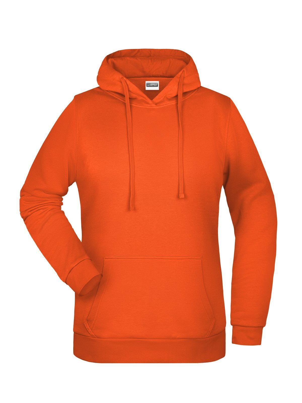 Basic Hoody Lady Damen Sweatshirt / Hoodie – Daiber – Farbe Orange – individuell veredelbar
