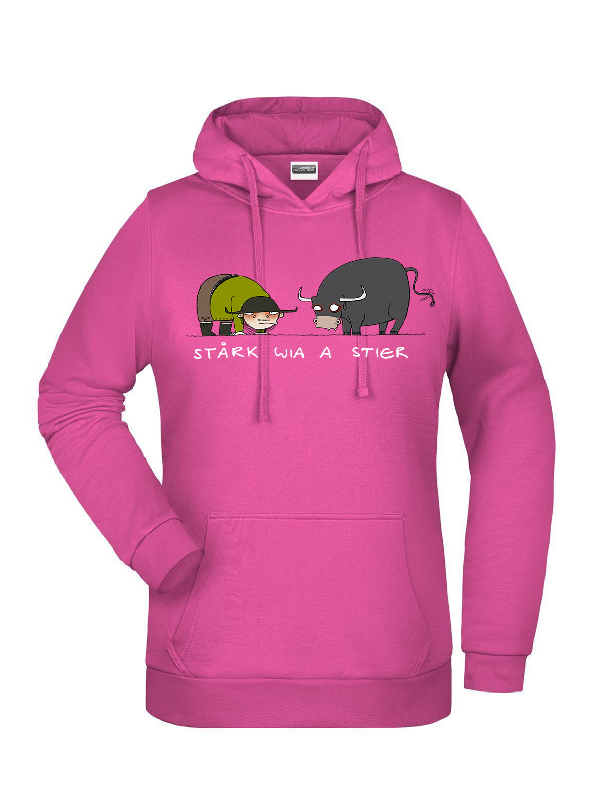 Jochen Gasser Unisex Hoodie – HOFER Strong as a Bull