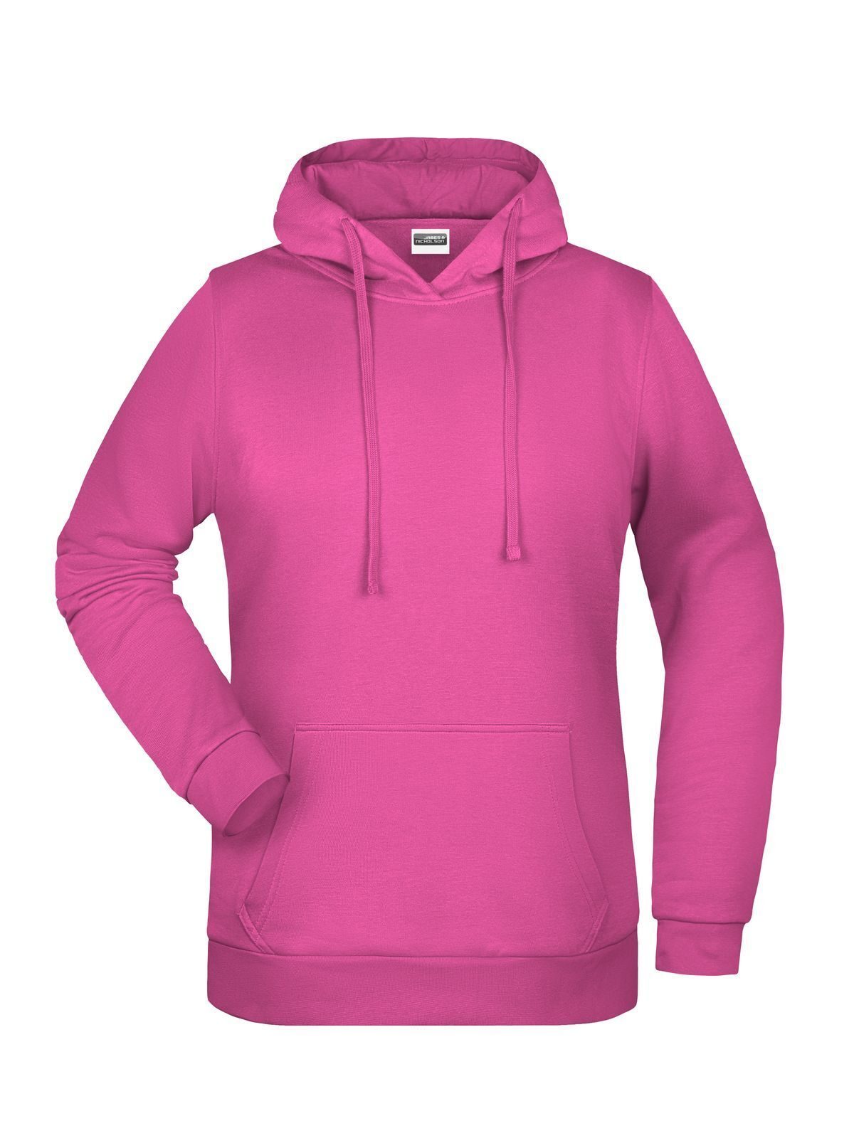 Basic Hoody Lady Damen Sweatshirt / Hoodie – Daiber – Farbe Pink – individuell veredelbar