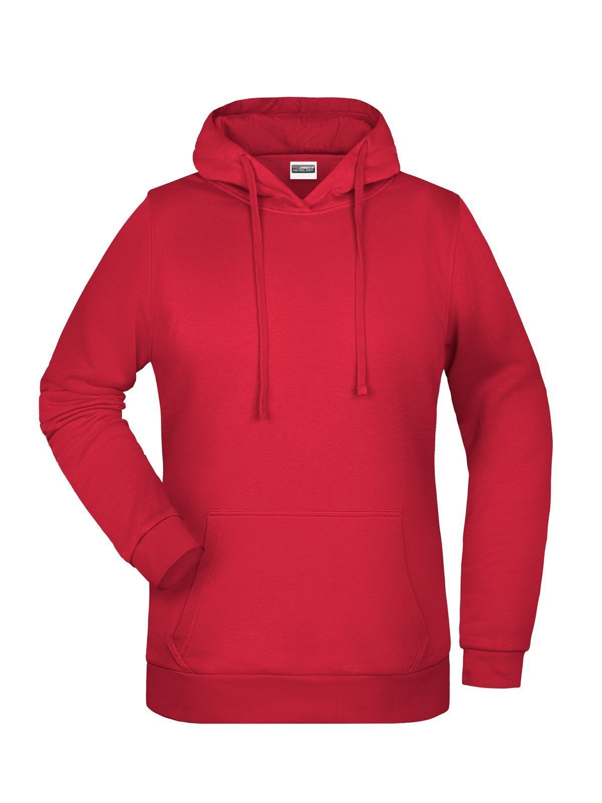 Basic Hoody Lady Damen Sweatshirt / Hoodie – Daiber – Farbe Rot – individuell veredelbar